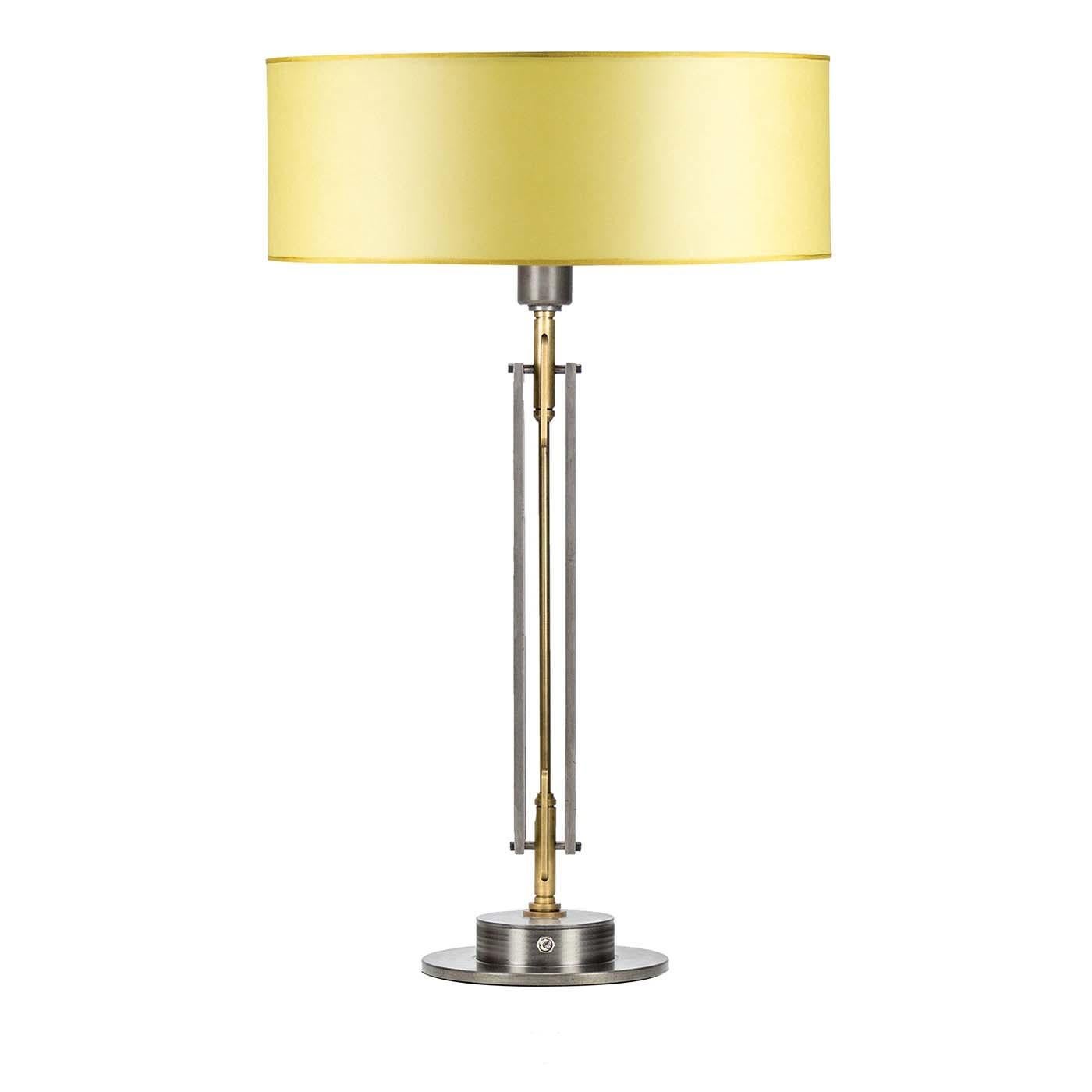 Italian Lemno Amber Table Lamp by Acanthus