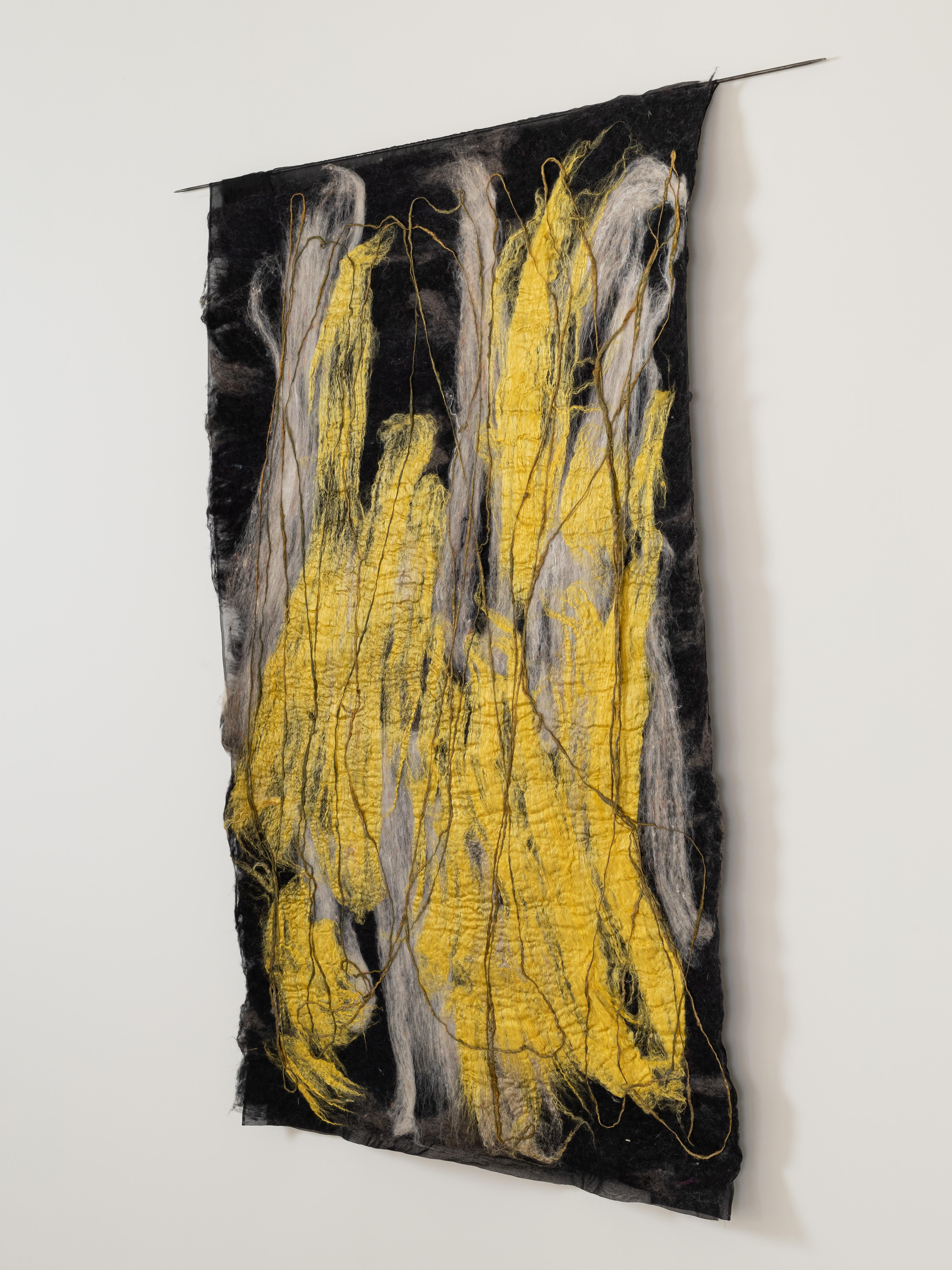 Dutch Lemon Burst II Tapestry by Claudy Jongstra For Sale
