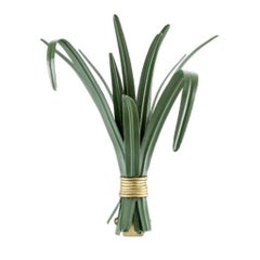 Lemongrass Leaf Bunch Wall Sconce
