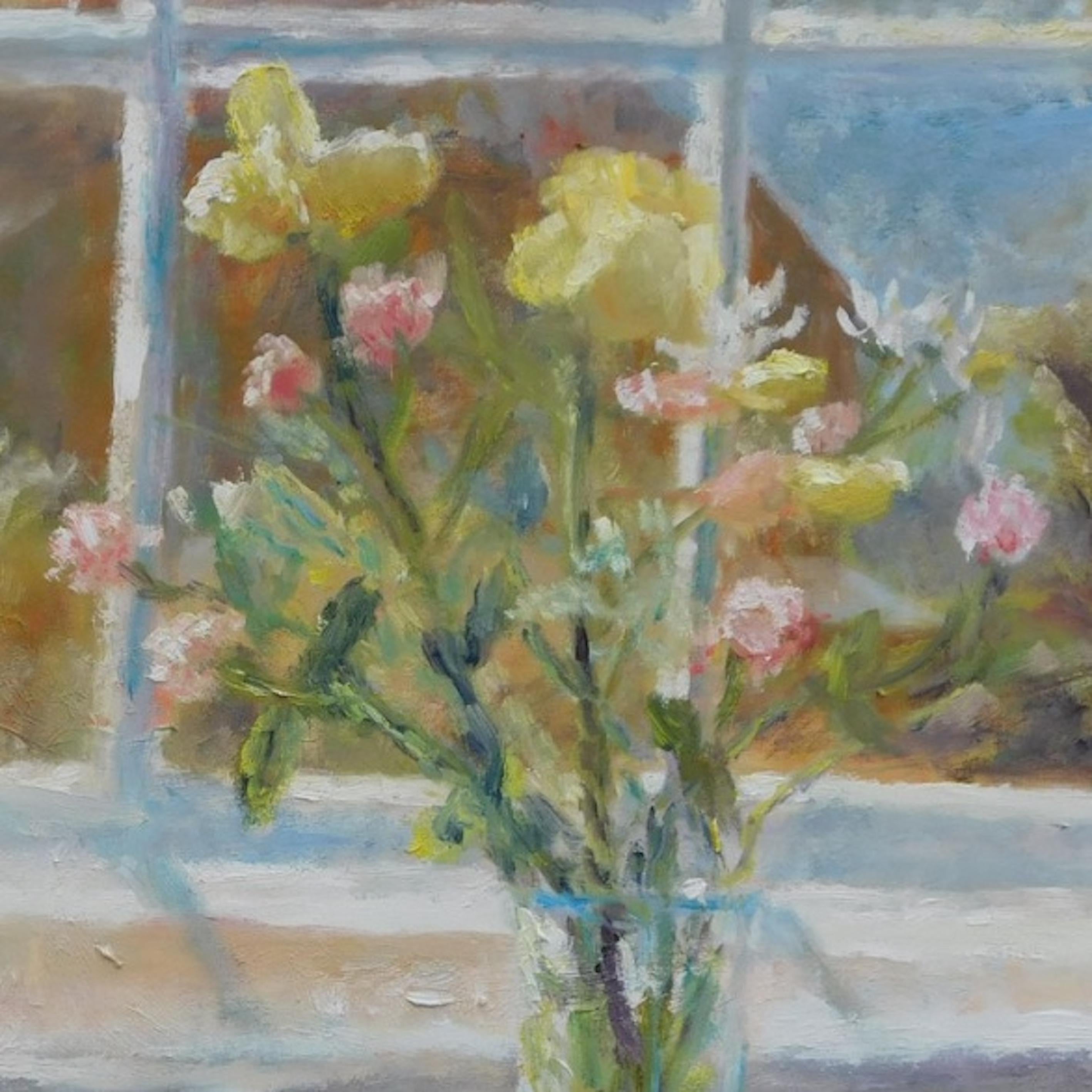 Peint à la main Citrons et onagre, Alice Mumford en vente