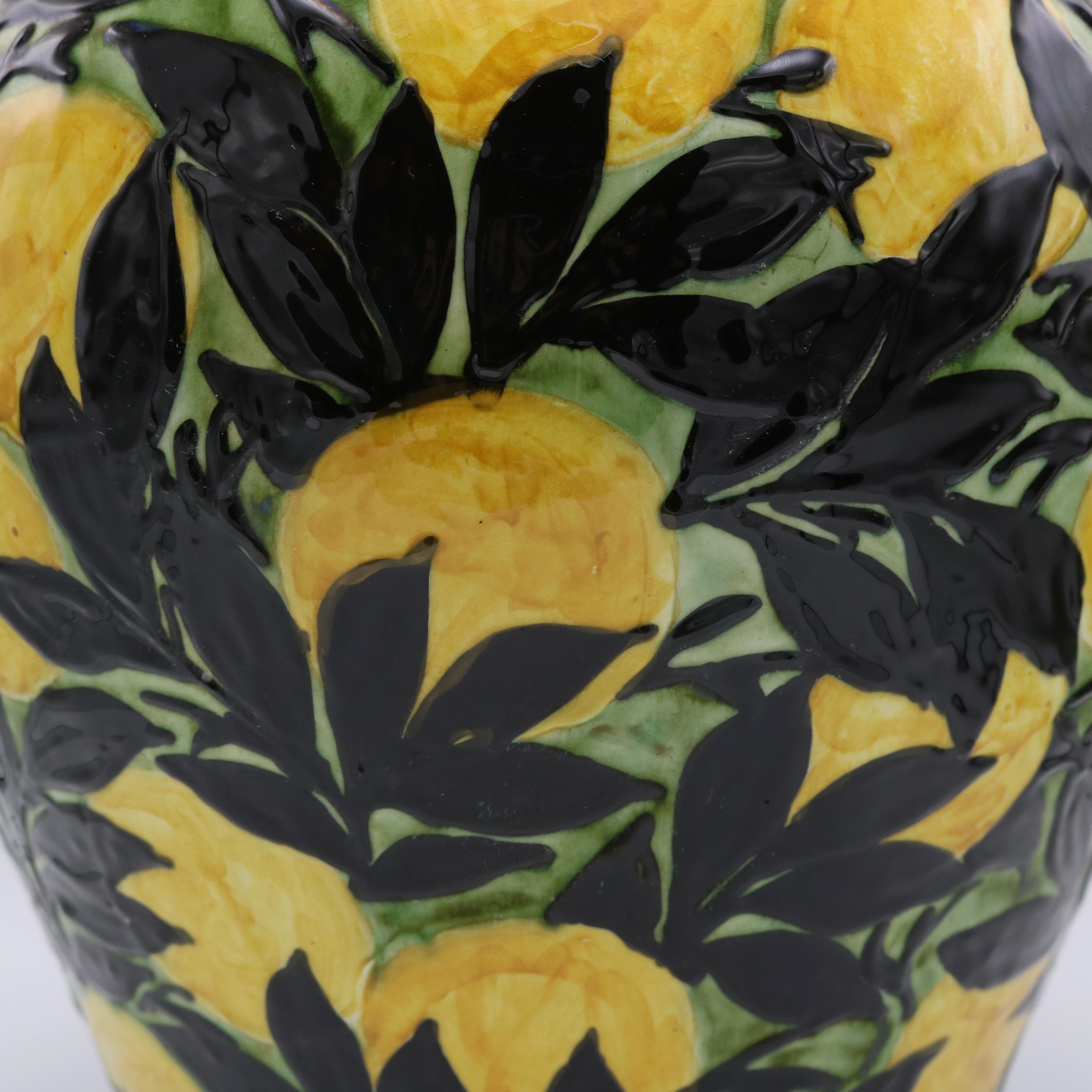 Vaso in ceramica periodo Art Deco Max Laeuger Germania 1921 In condizioni buone in vendita a New York, NY