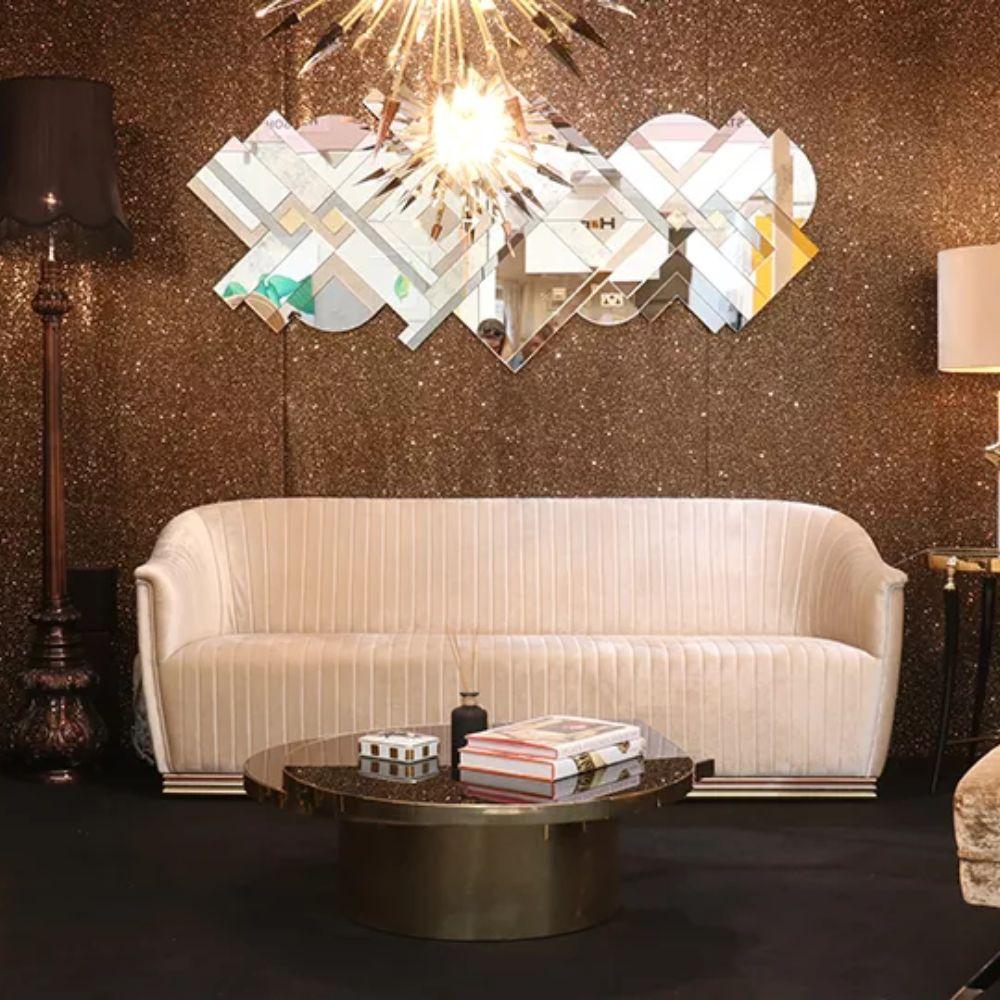 Hand-Crafted Lemprica Mirror - In Stock USA For Sale