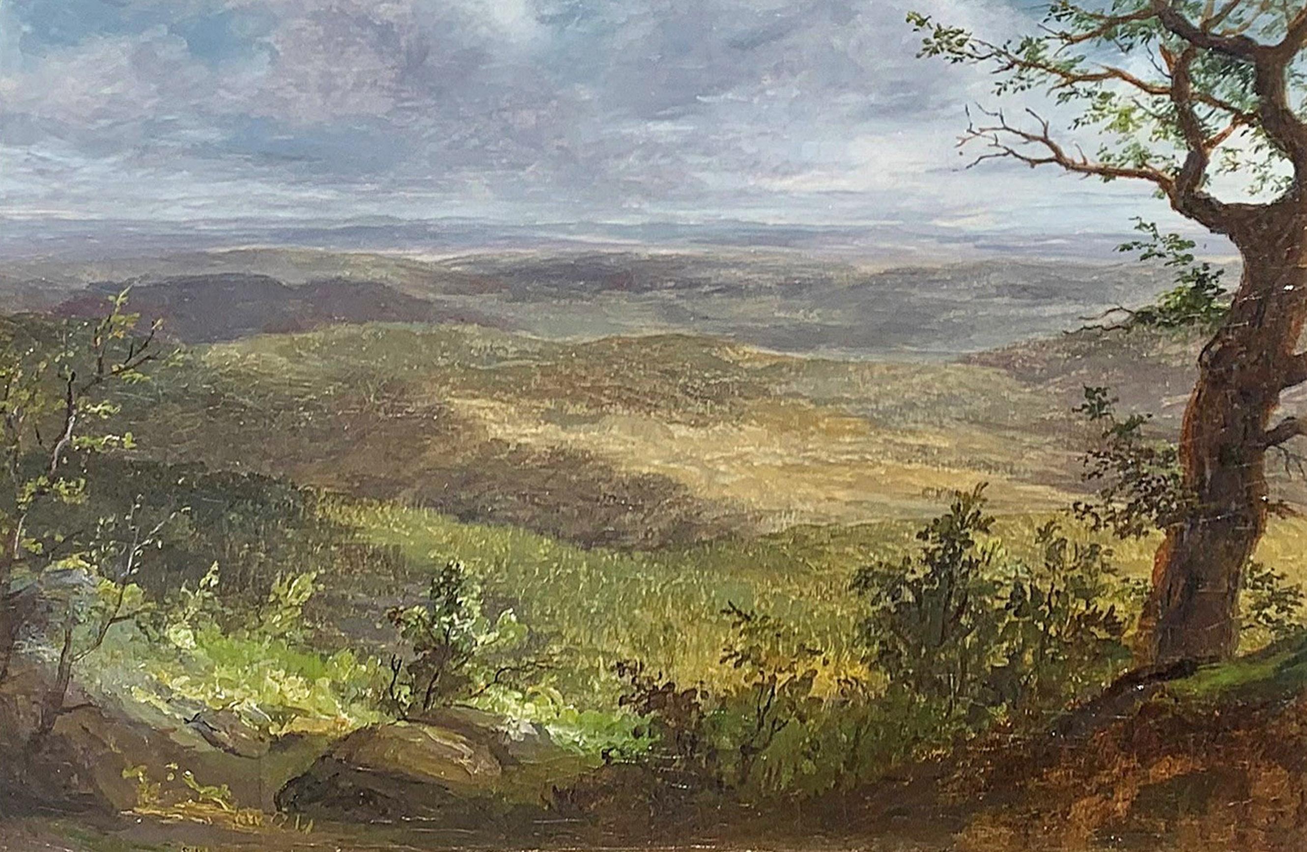 Shawangunk Mountains by Lemuel Maynard Wiles (American, 1826-1905) For Sale 1
