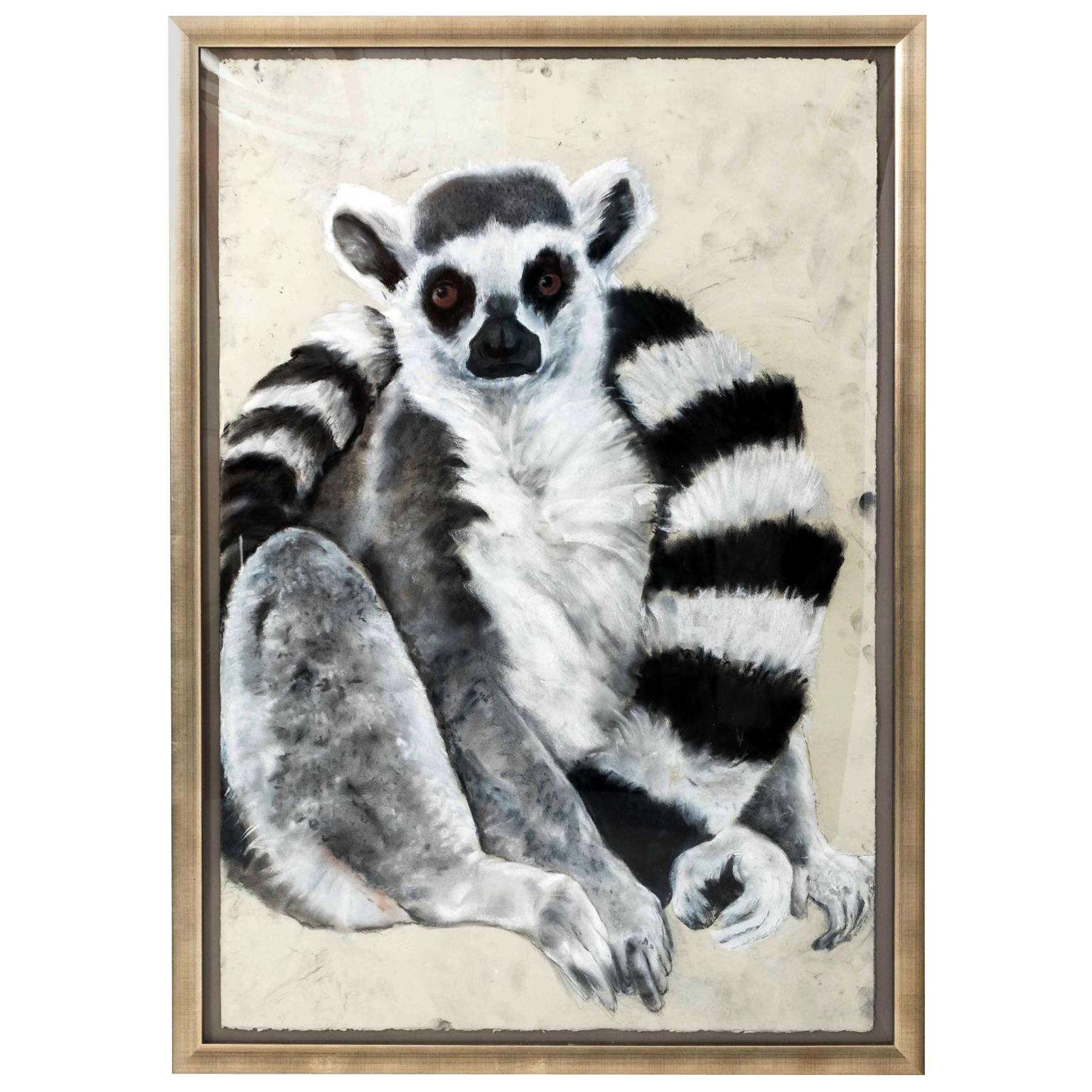 "Lemure" Pastel on Paper For Sale