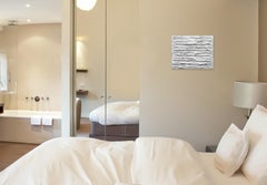 Agnes Martin's Dream - Textured Minimalist Abstract Original Painting