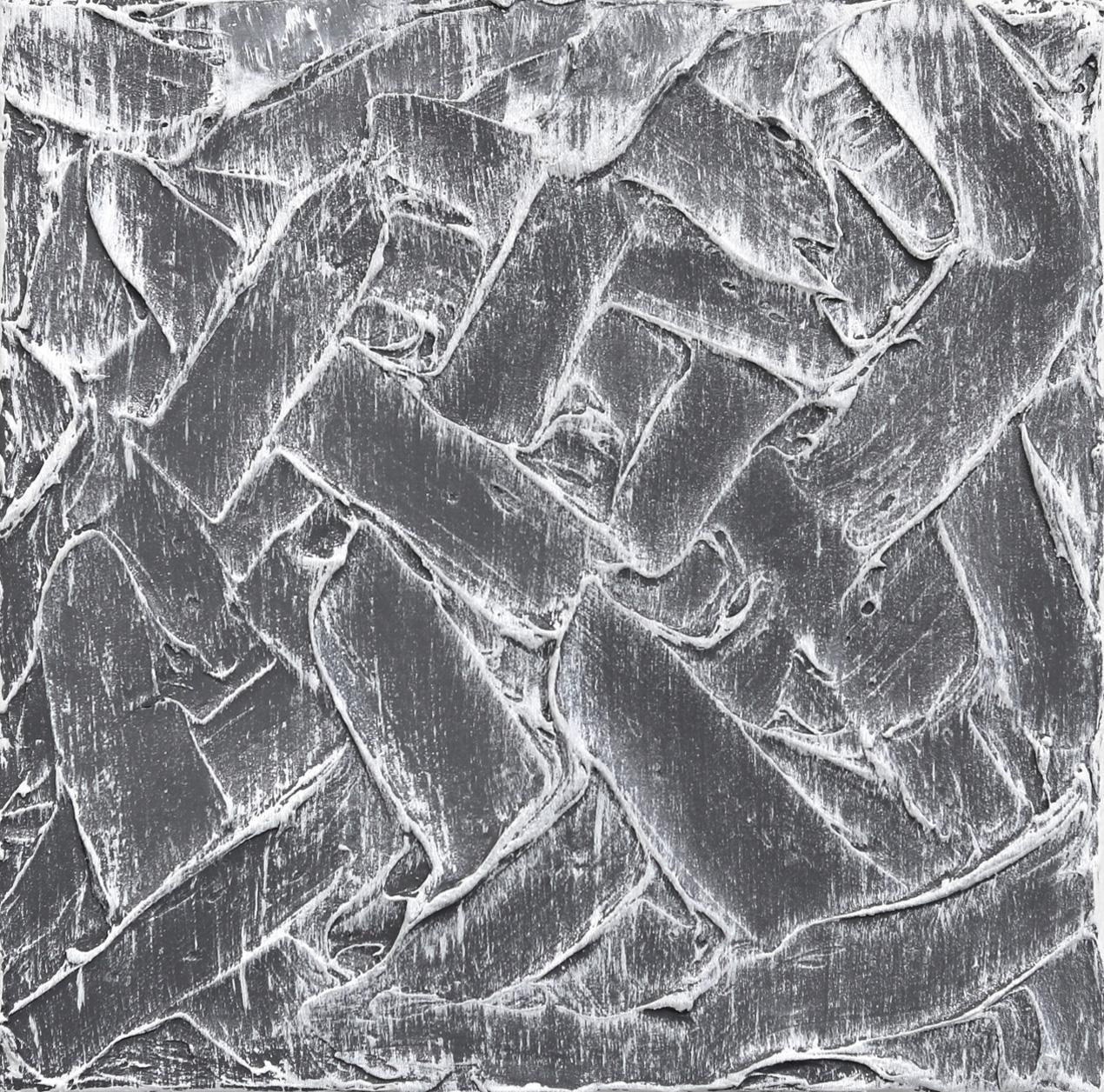Len Klikunas Abstract Painting - Deep Textures 005