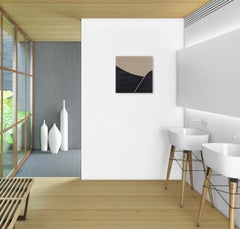 Pictographe 7 - œuvre d'art minimaliste originale en acrylique sur toile