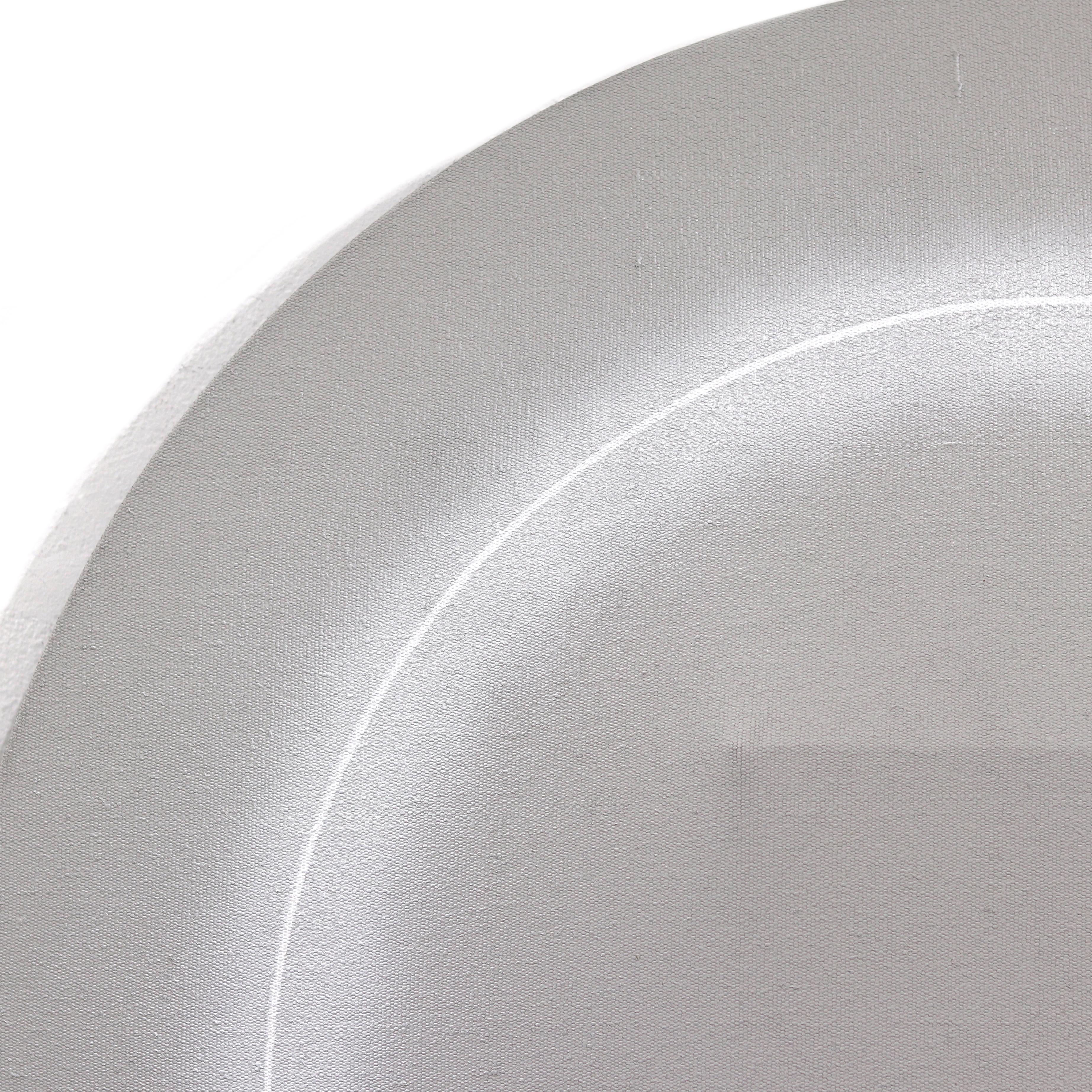 Emerging Coronal Disk with Square Structure - Abstract Minimalist Artwork For Sale 3