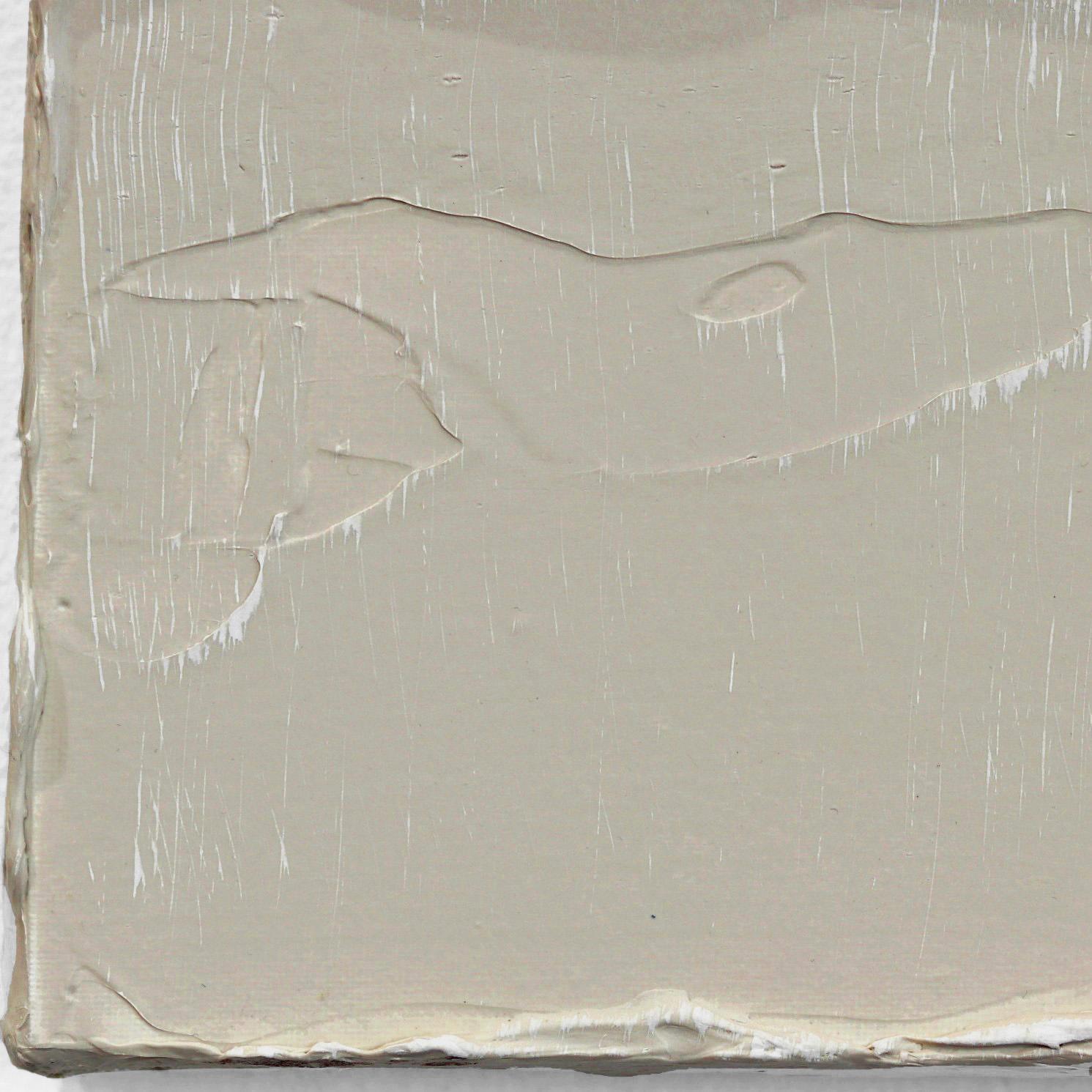 Fuerzas de la Naturaleza 10 - Obra de Arte Minimalista Abstracto con Textura sobre Lienzo en venta 3