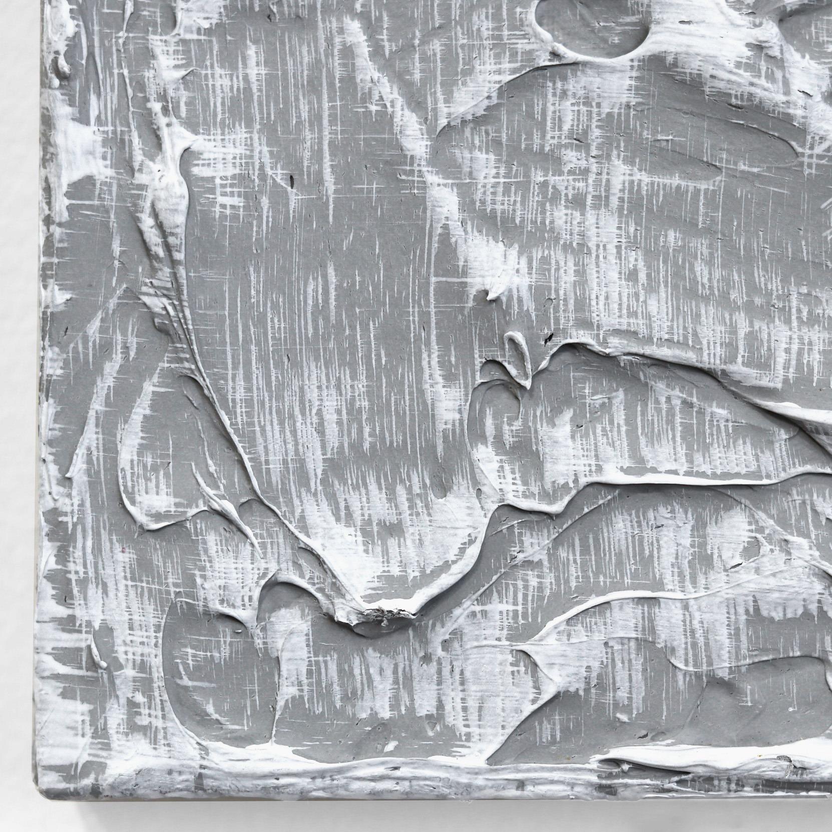 Fuerzas de la Naturaleza 17  - Obra de Arte Minimalista Abstracto con Texturas sobre Lienzo en venta 3