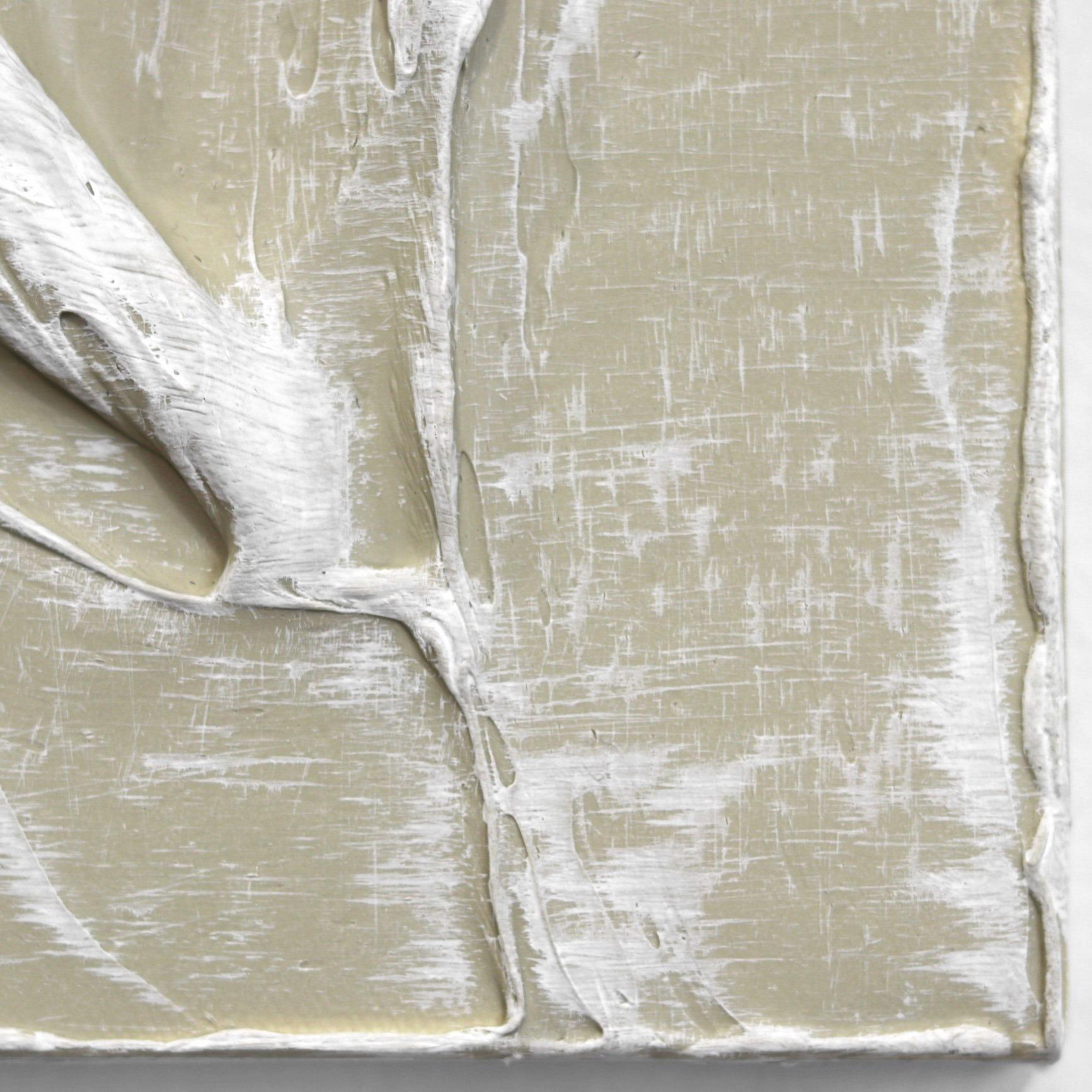Fuerzas de la Naturaleza 21  - Obra de Arte Minimalista Abstracto con Texturas sobre Lienzo en venta 4
