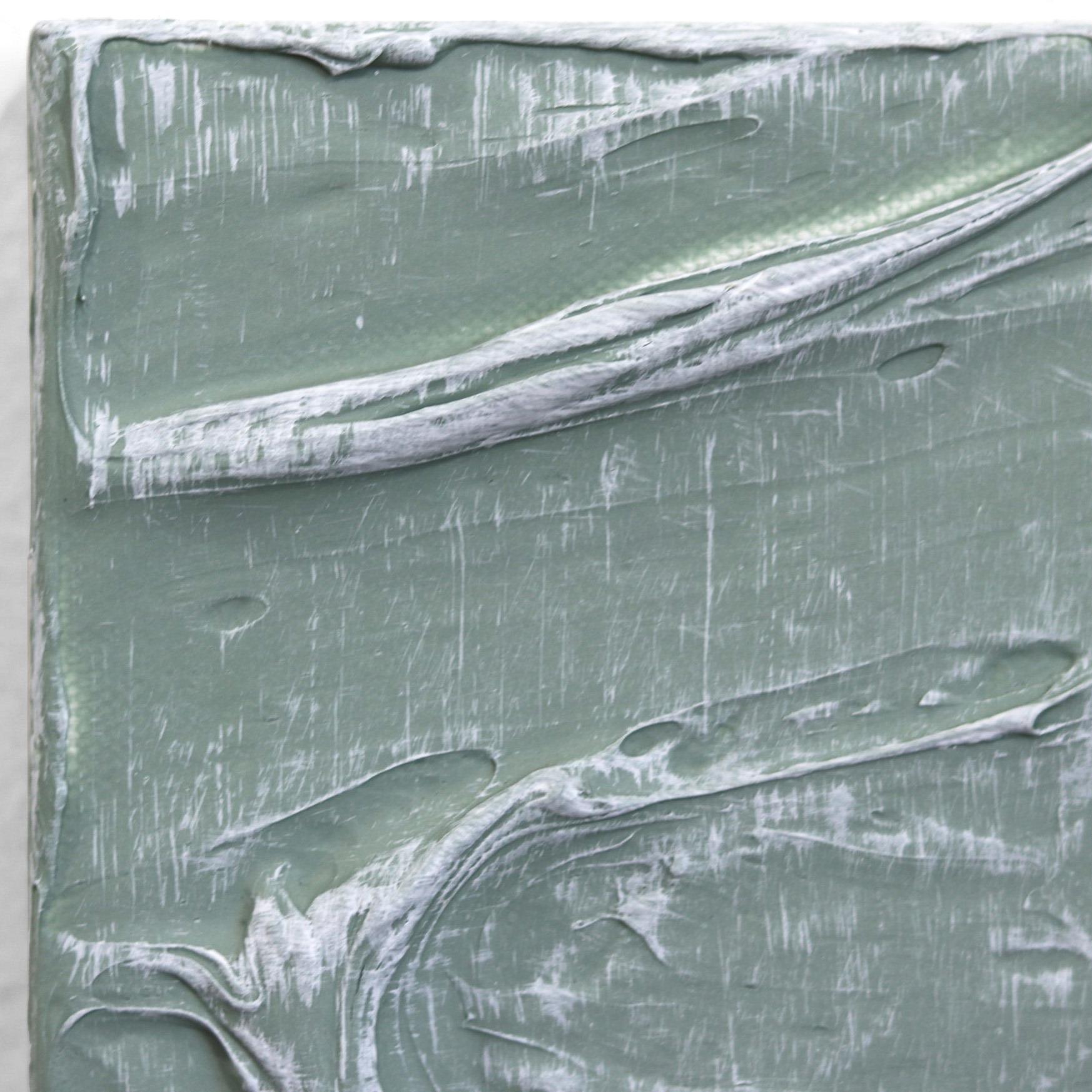Kräfte der Natur 22  Texturiertes abstraktes, minimalistisches Kunstwerk auf Leinwand (Minimalistisch), Painting, von Len Klikunas