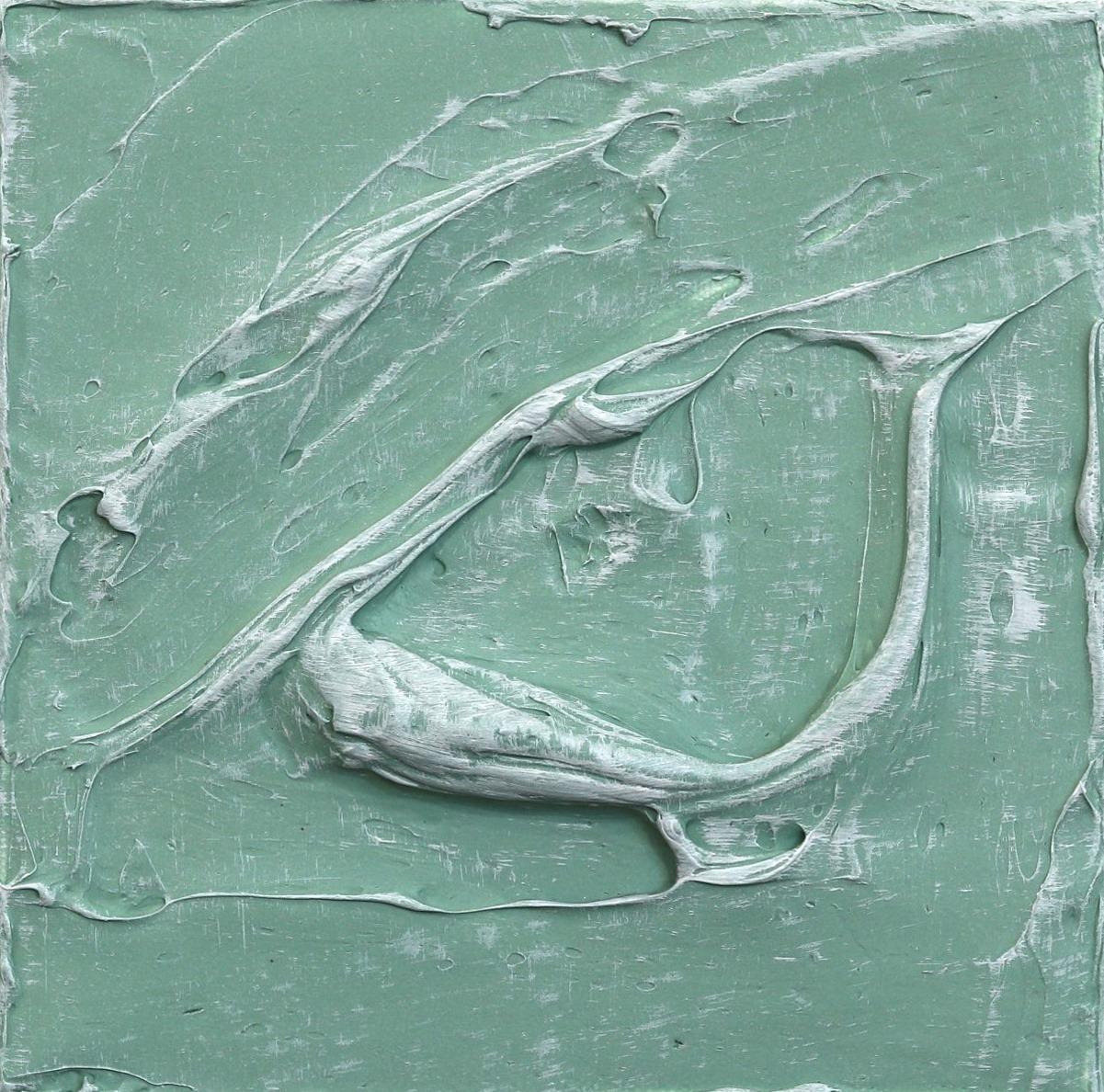 Fuerzas de la Naturaleza 23  - Obra de Arte Minimalista Abstracto con Texturas sobre Lienzo