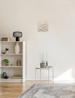 Forces of Nature 7 - Sculptural Abstract Minimalist Textural Artwork on Canvas