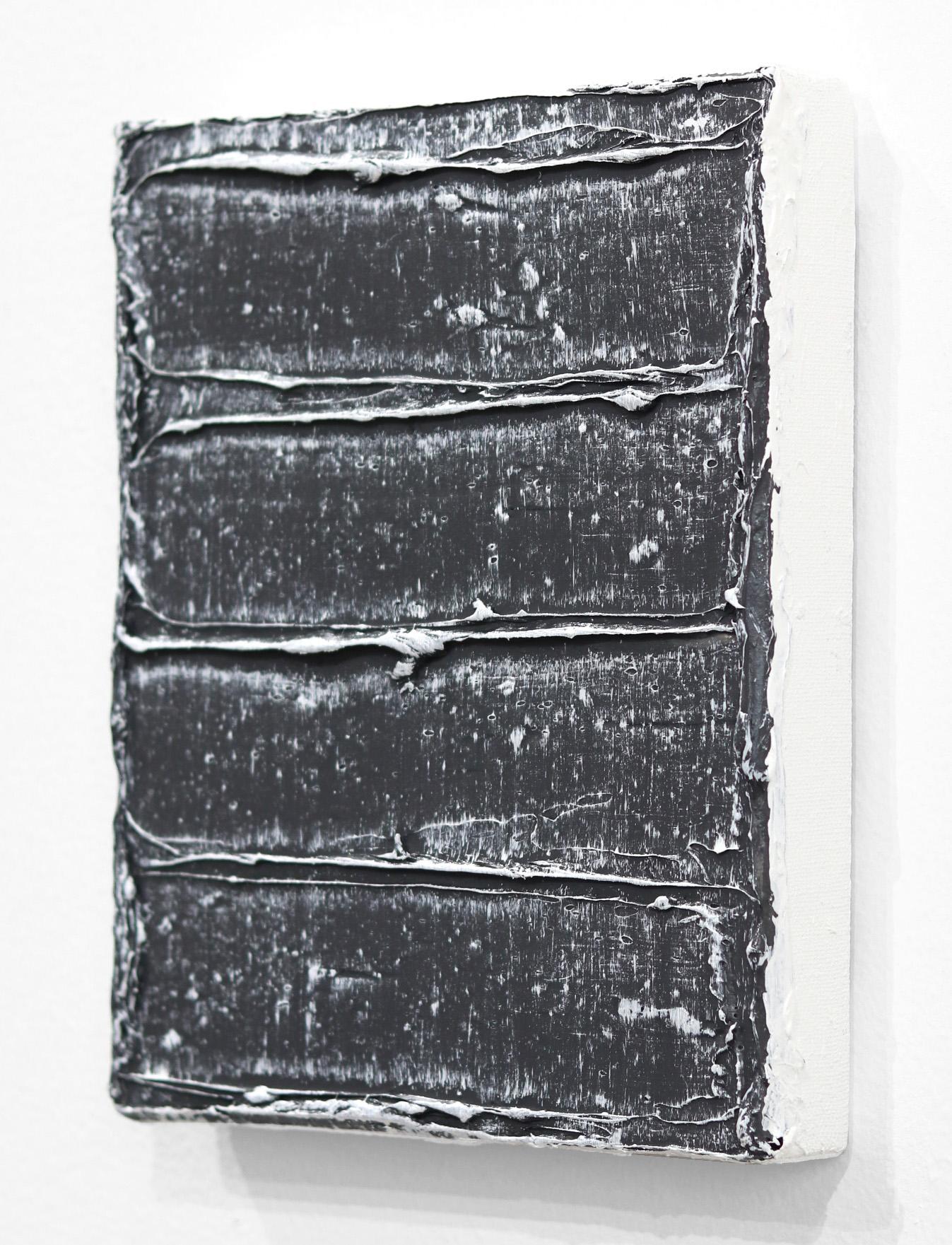 Gerhard Richters Traum - Original Texturiertes Minimalistisches Kunstwerk auf Leinwand im Angebot 2
