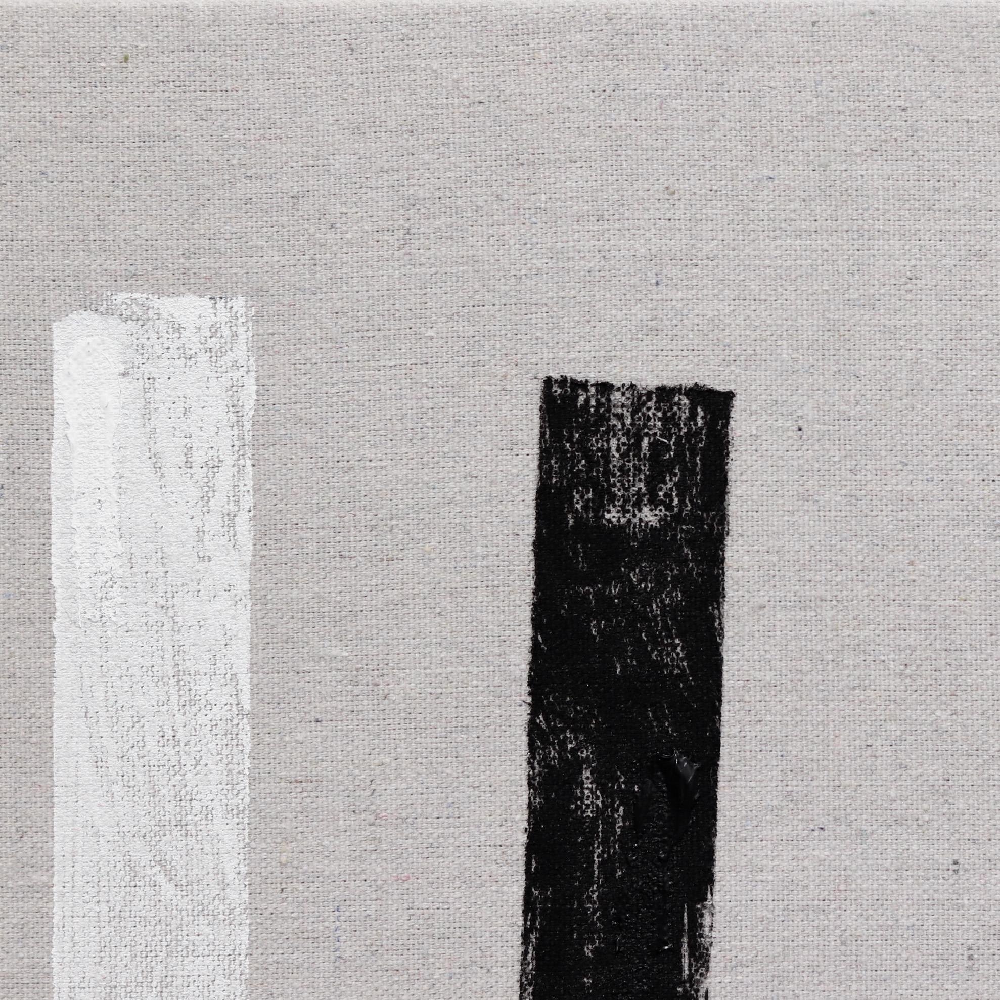 Len Klikunas malt minimalistische Kunstwerke, um die erlebte Realität durch visuelle Wahrnehmung zu verändern. Die Serie Blocks ist eine Mischung aus Kunst und Architektur und bewegt sich zwischen Malerei und Skulptur. Es verwendet shizen (自然): das