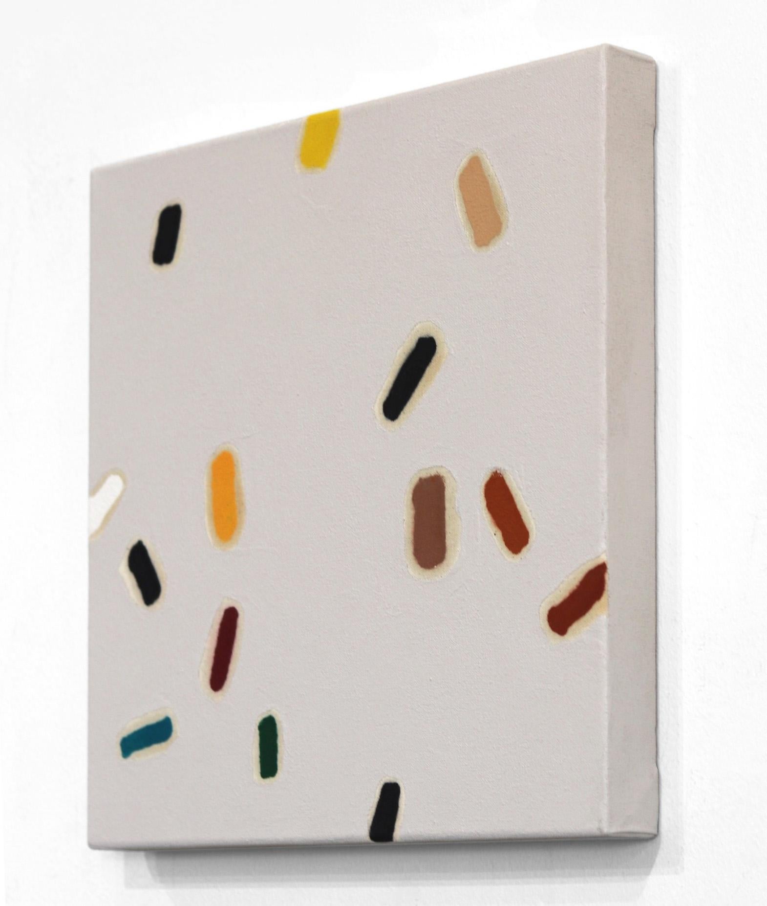 Accordi nascosti #1 - Abstract Painting Grigio di Len Klikunas
