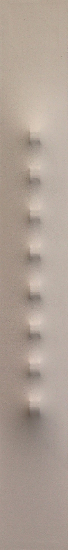 Light 0001-2- Beige Multi-Dimensional Minimalist Abstract Sculptural Artwork