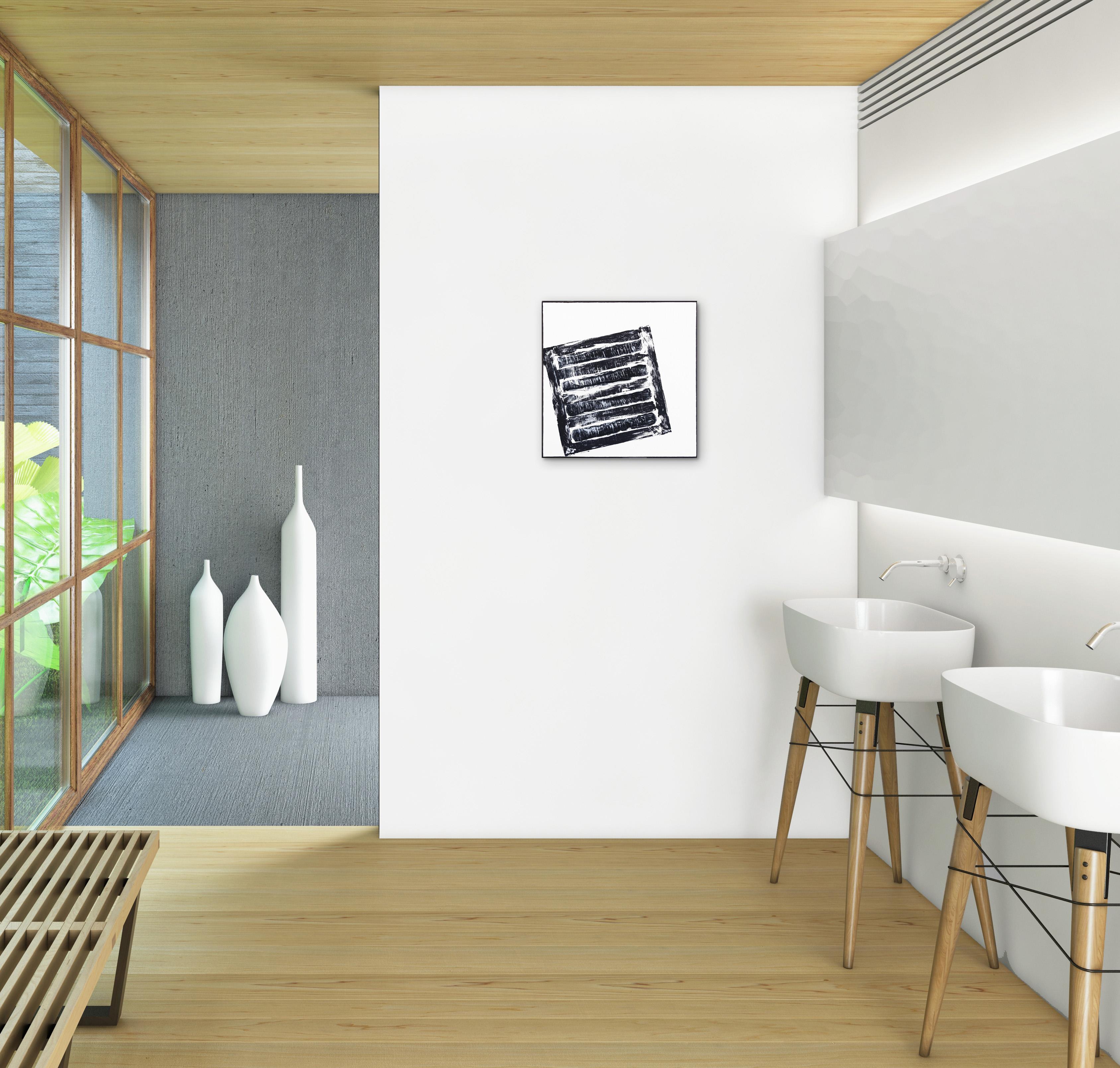 Gemälde ## – Original minimalistisches Kunstwerk auf Leinwand im Angebot 1