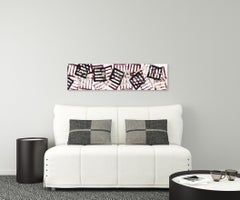 Palermo - Neutral Geometric Original Abstract Painting