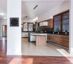 Peinture sur toile Primitive Modern #1 - Art abstrait et minimaliste texturé