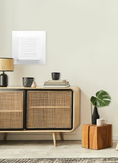 Scandal - Modern White Minimalist 3-D Abstract Wall Sculpture Painting