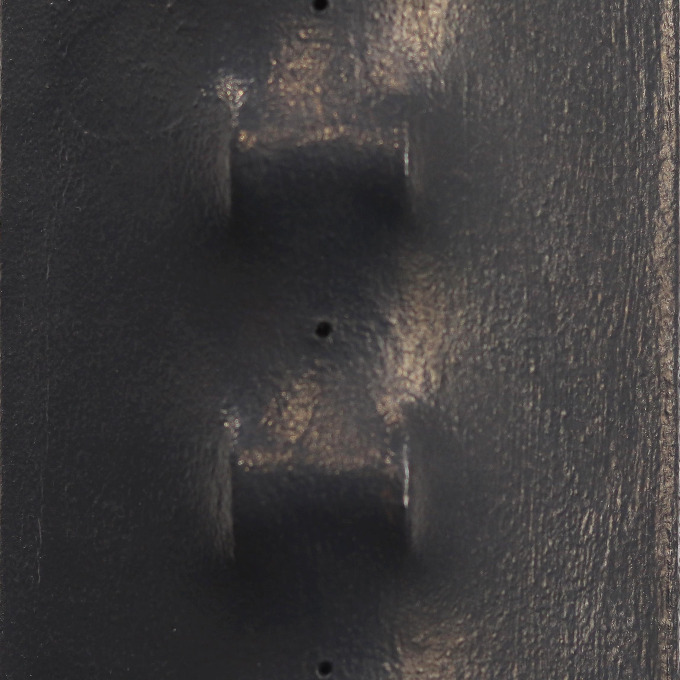 Signal A-17 - Abstract Multi-Dimensional Black Minimalist Sculptural Artwork For Sale 1