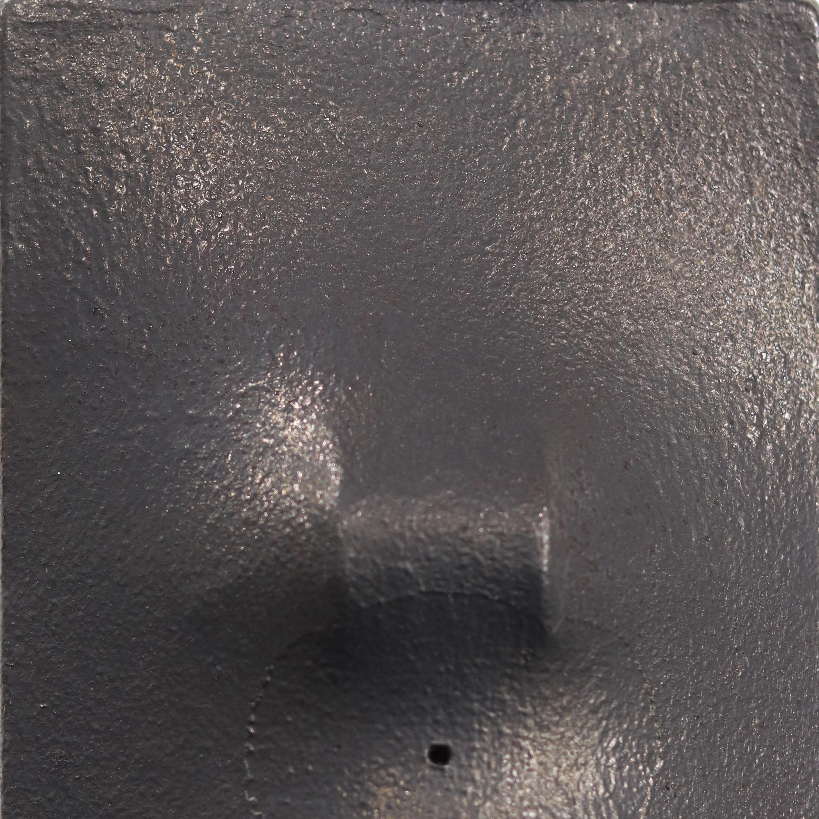Signal A-17 - Abstract Multi-Dimensional Black Minimalist Sculptural Artwork For Sale 4