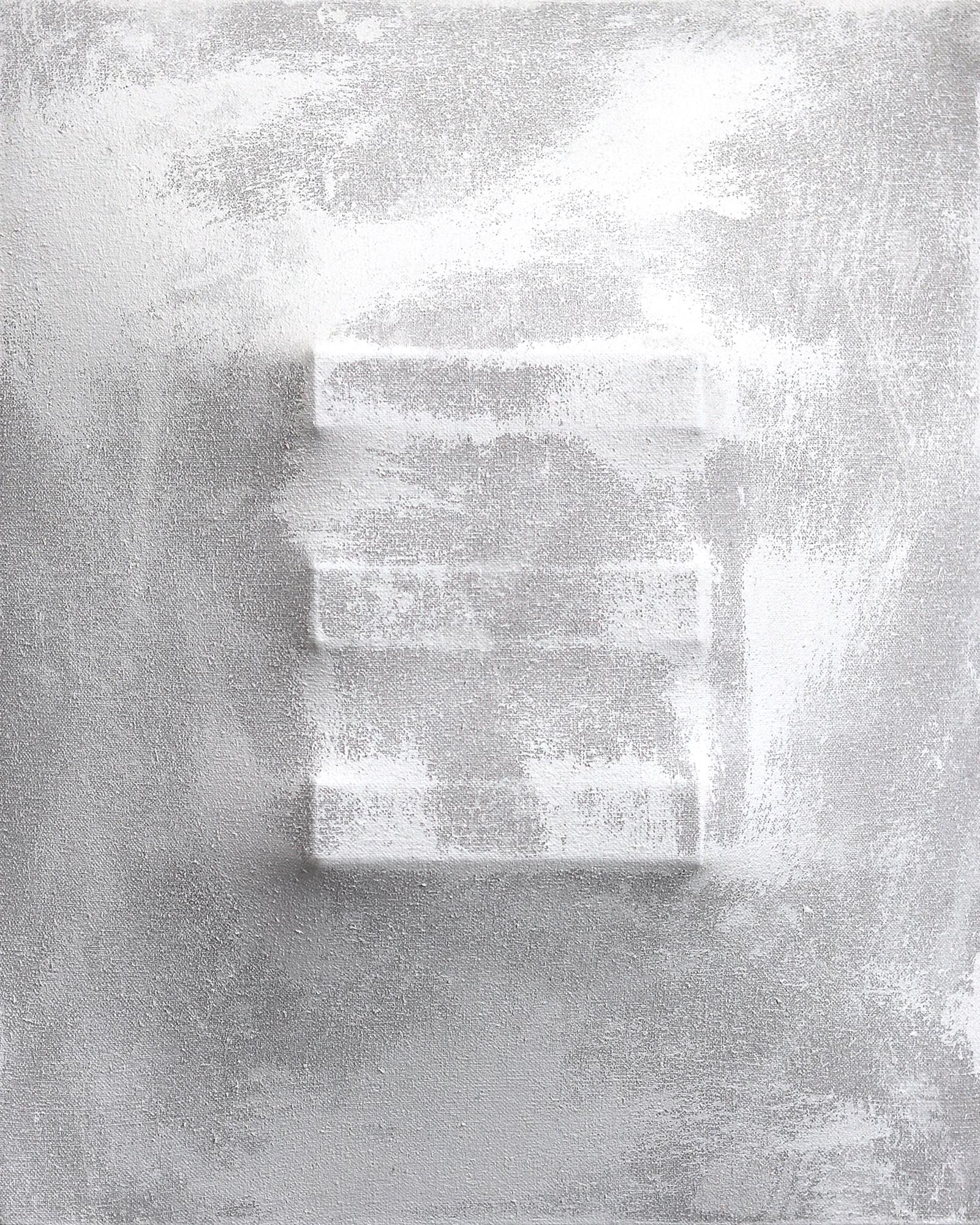 There's a Block in the Void 31224 - Minimalist Three Dimensional Artwork - Mixed Media Art by Len Klikunas