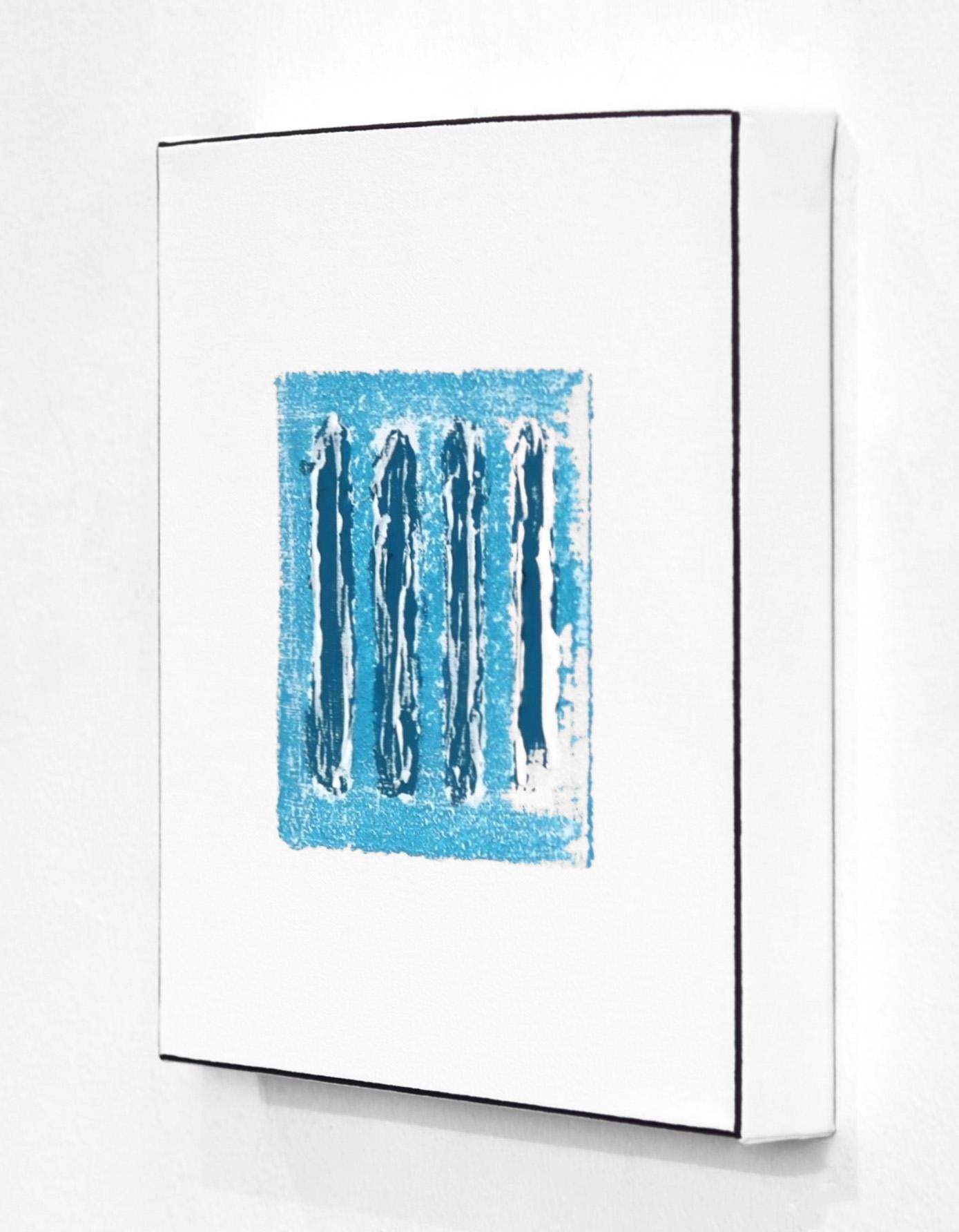 Water & Sky Spirits 19 – Original minimalistisches Kunstwerk auf Leinwand im Angebot 1