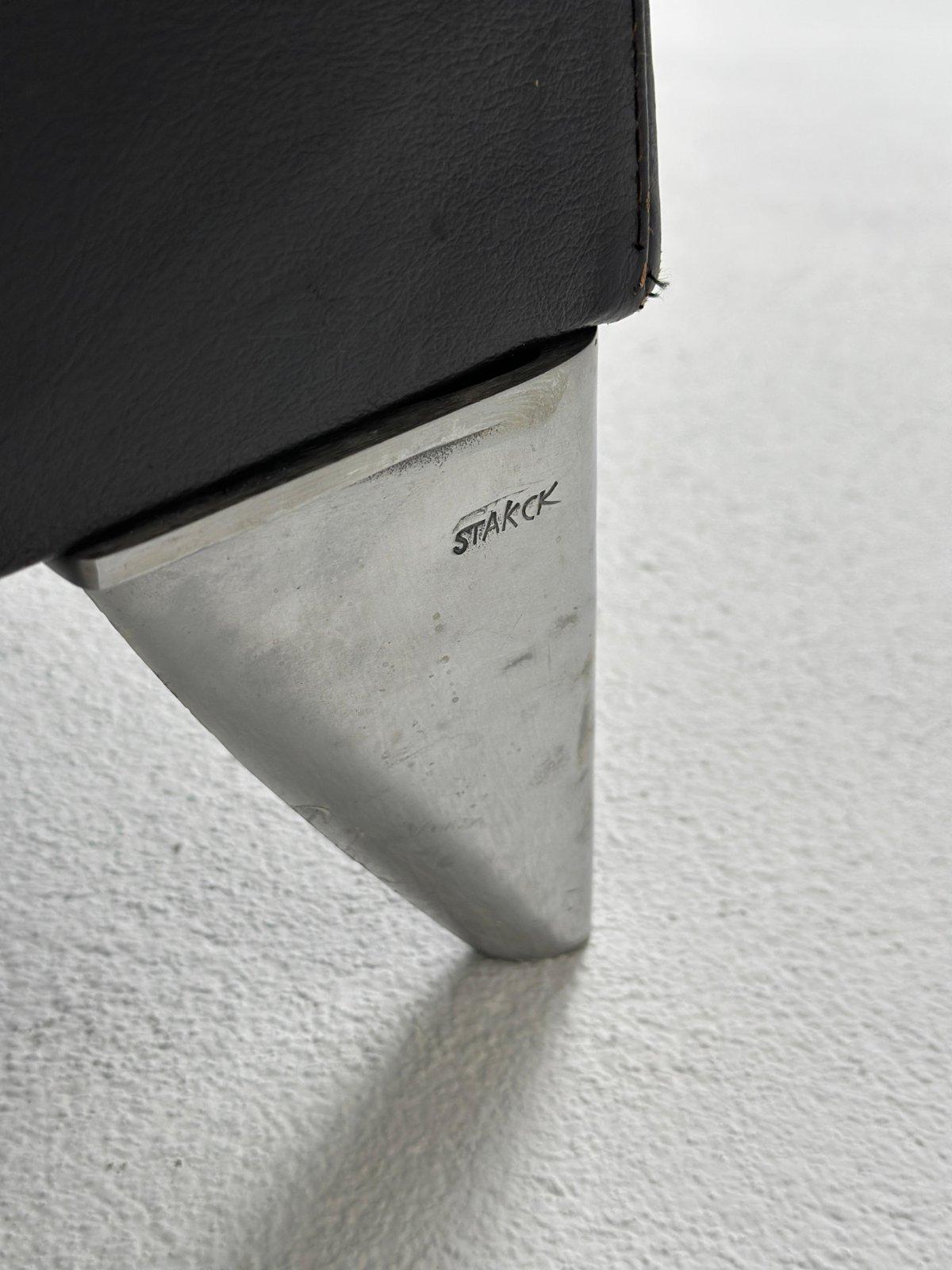 Len Niggelman Silla Longue Por Philippe Starck Para Driade Años 80 en venta 3