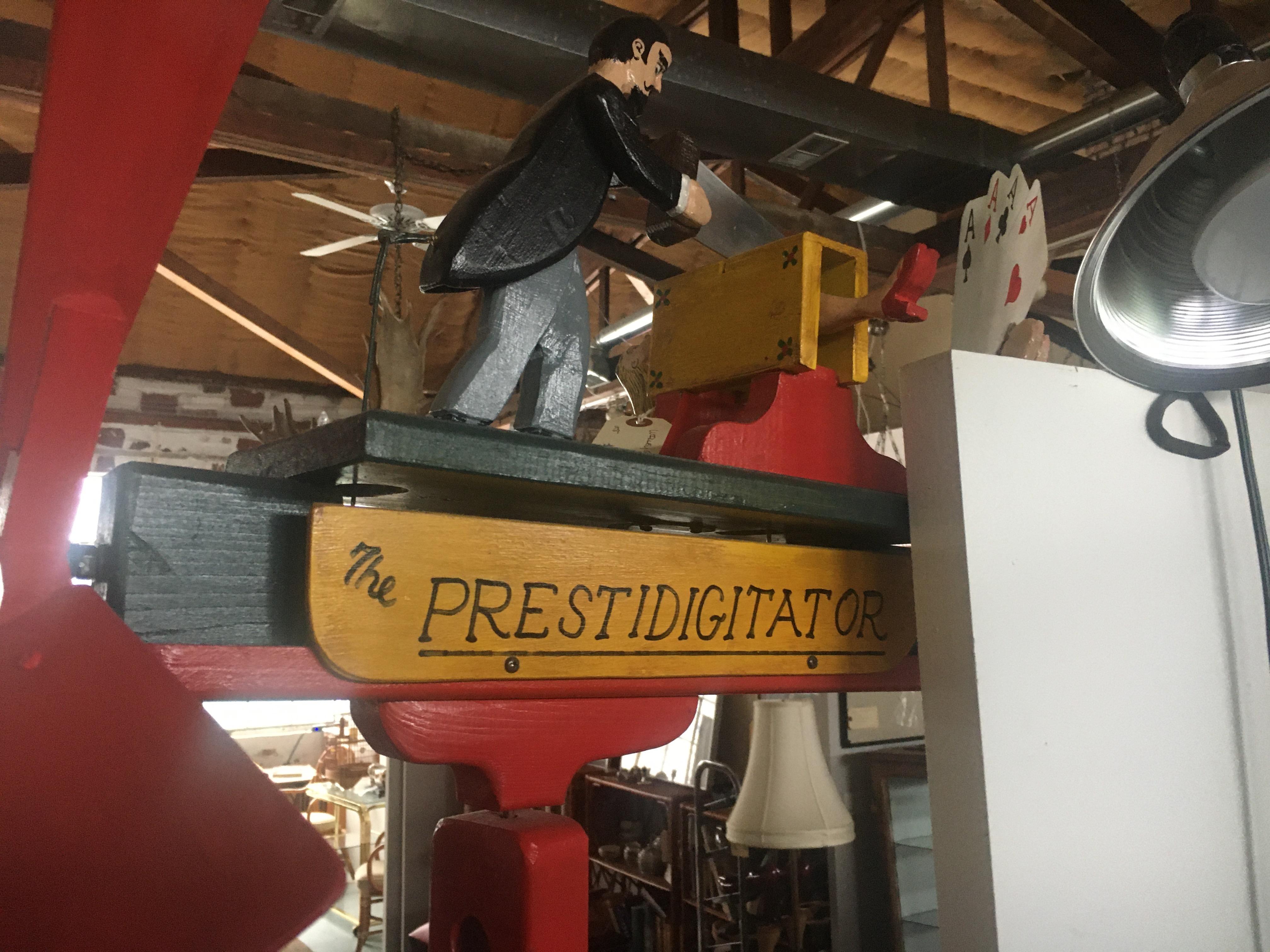 Len Norman, American 20th Century, the Fireman Whirligig In Excellent Condition For Sale In Buchanan, MI