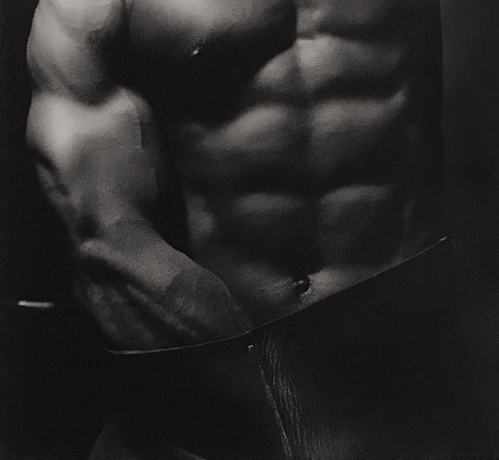 Len Prince Black and White Photograph - Arm and Torso