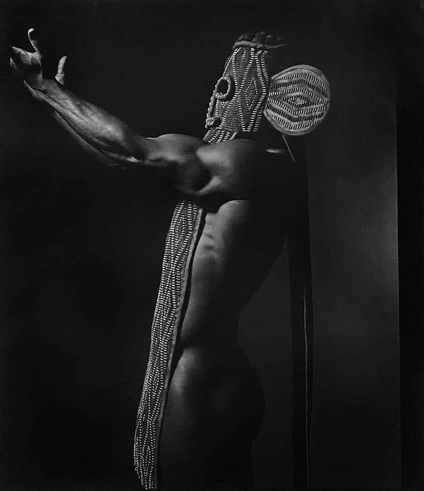 Nigel with Mask, Pos. II