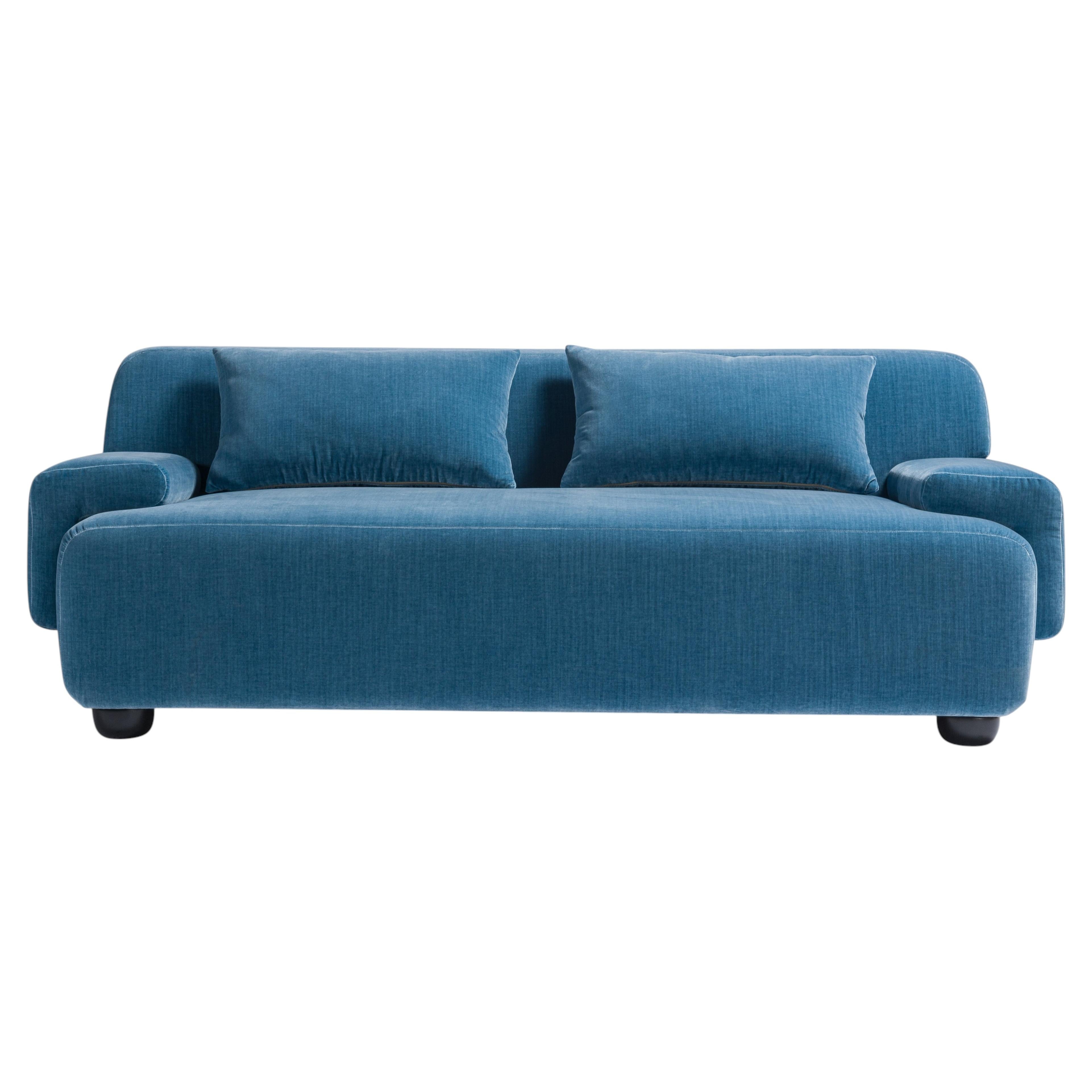 Lena 230 Sofa in Solid Beech, Particle Board and HR Foam by POPUS EDITIONS