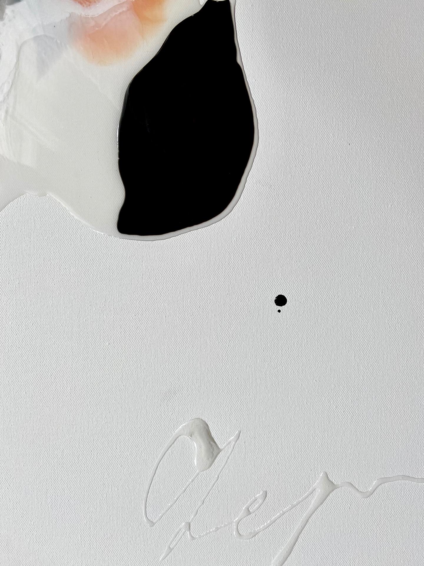 Quadri di design d'interni. Arte d'astrazione, realizzata in rosso, nero, bianco e color pesca. Può essere posizionato in modalità orizzontale o verticale.

Lena Chernyavskaya / LENA CHER 
Nato nel 1986. Vive e lavora a Mosca e a Los