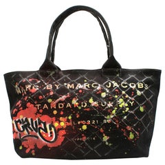 Used Iena Cruz for Marc by Marc Jacobs Hand painted bag NYC Themathic 