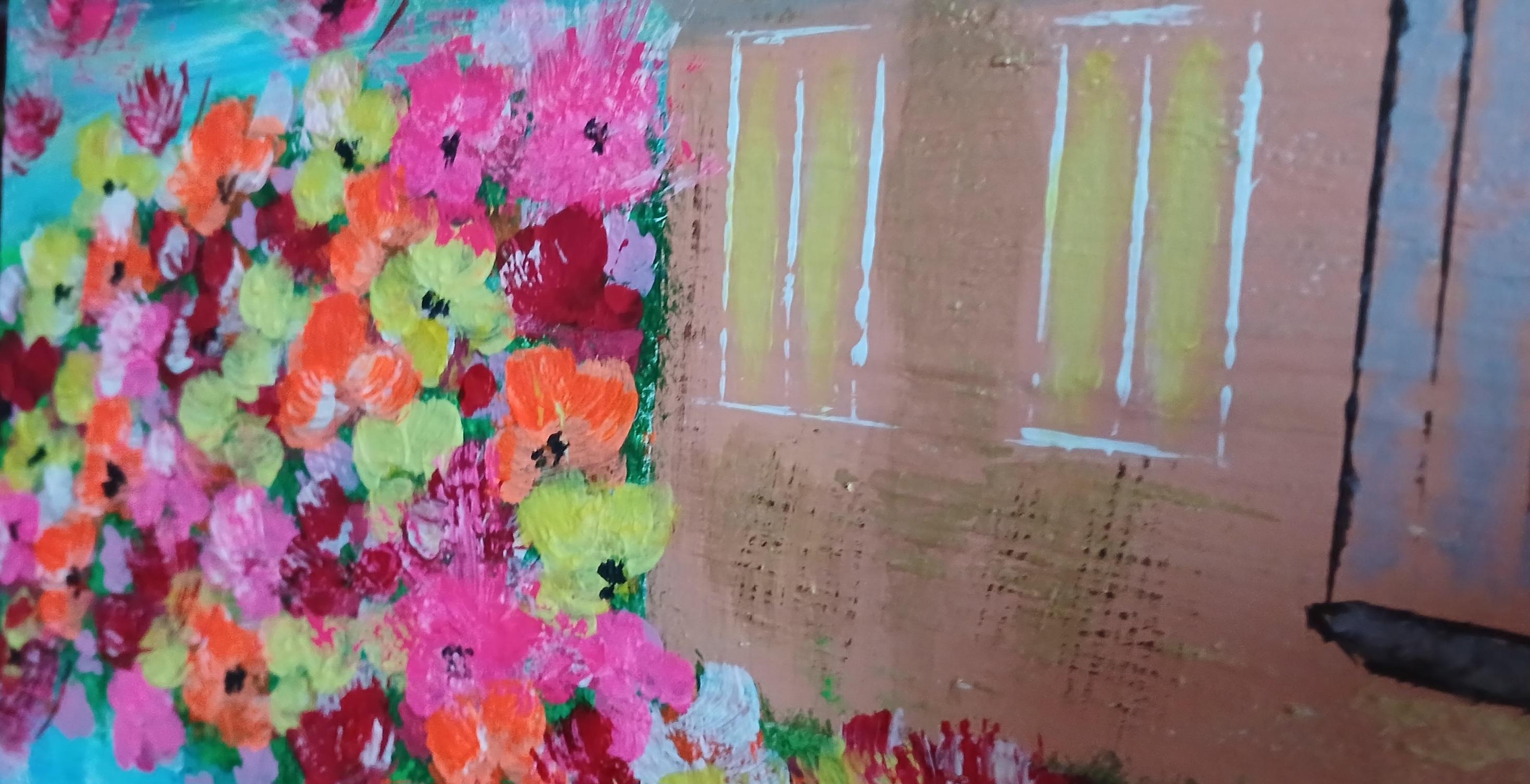 Haus in Blumen