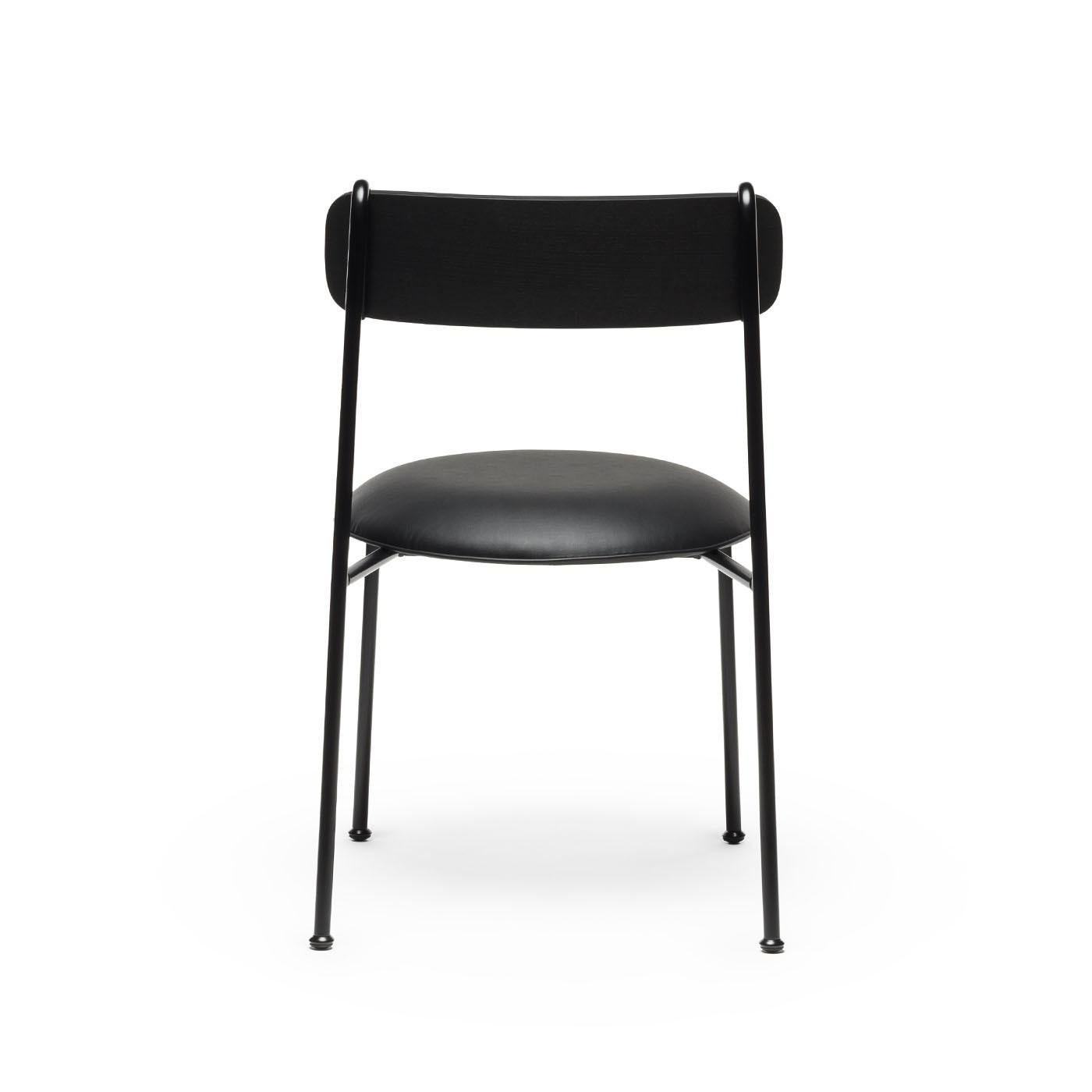 Metal Lena S Black Chair By Designerd For Sale
