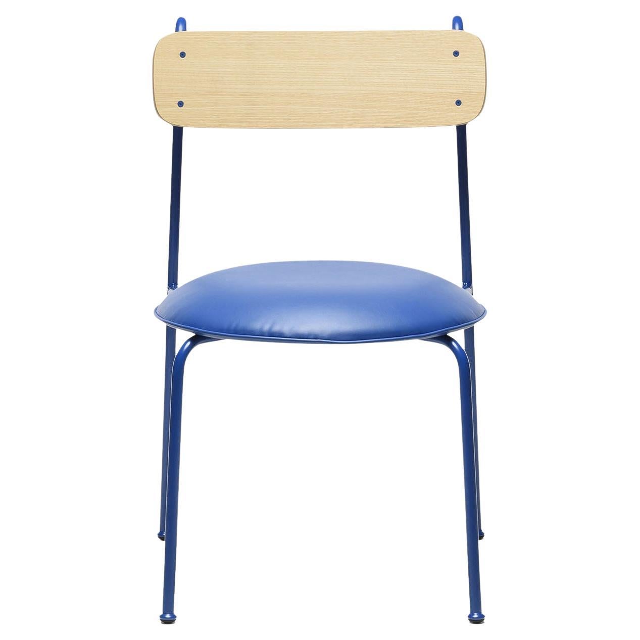 Lena S Blue And Natural Ash Chair By Designerd