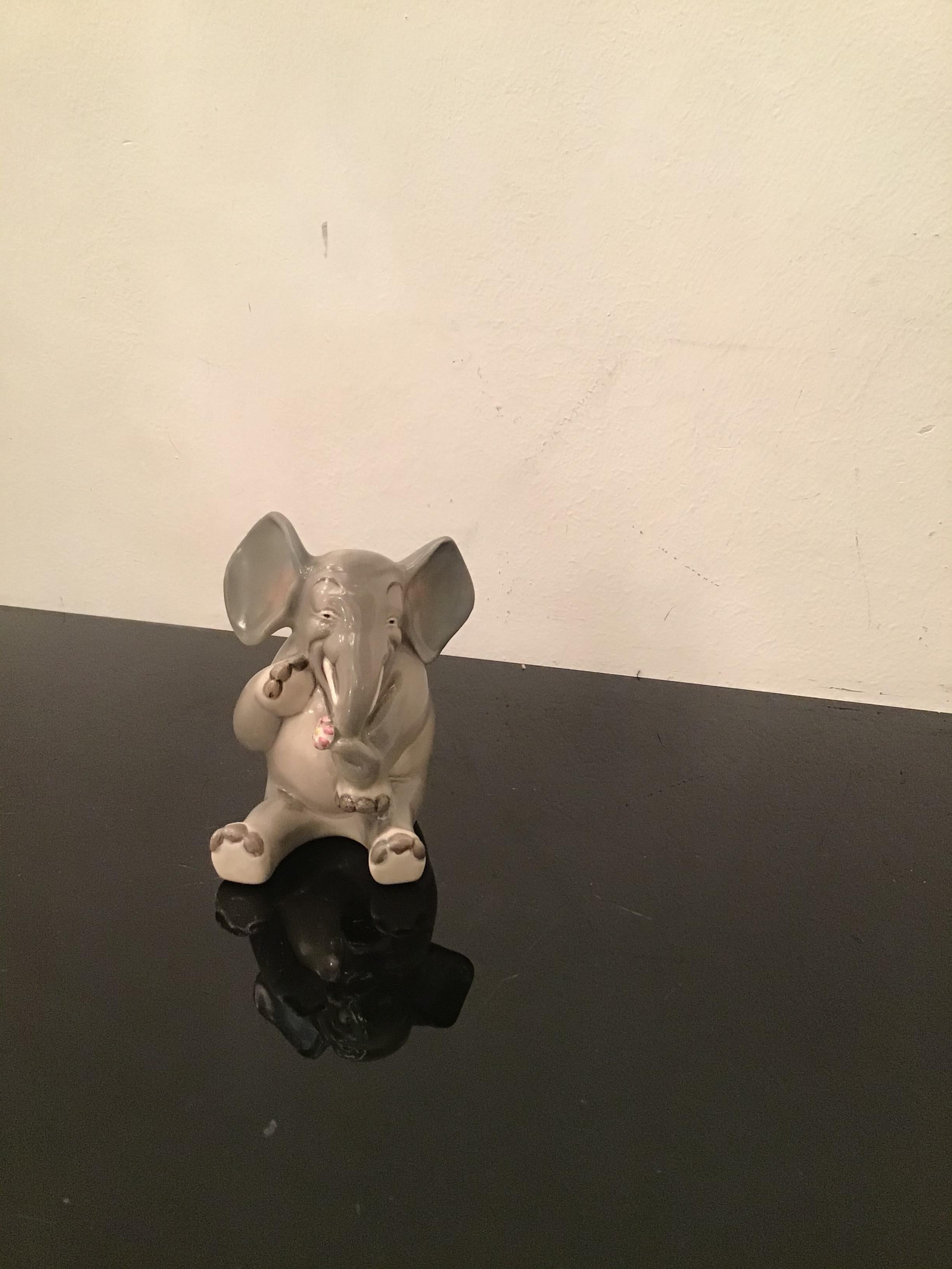 Céramique Lenci Elefante, 1950, Italie  en vente 8