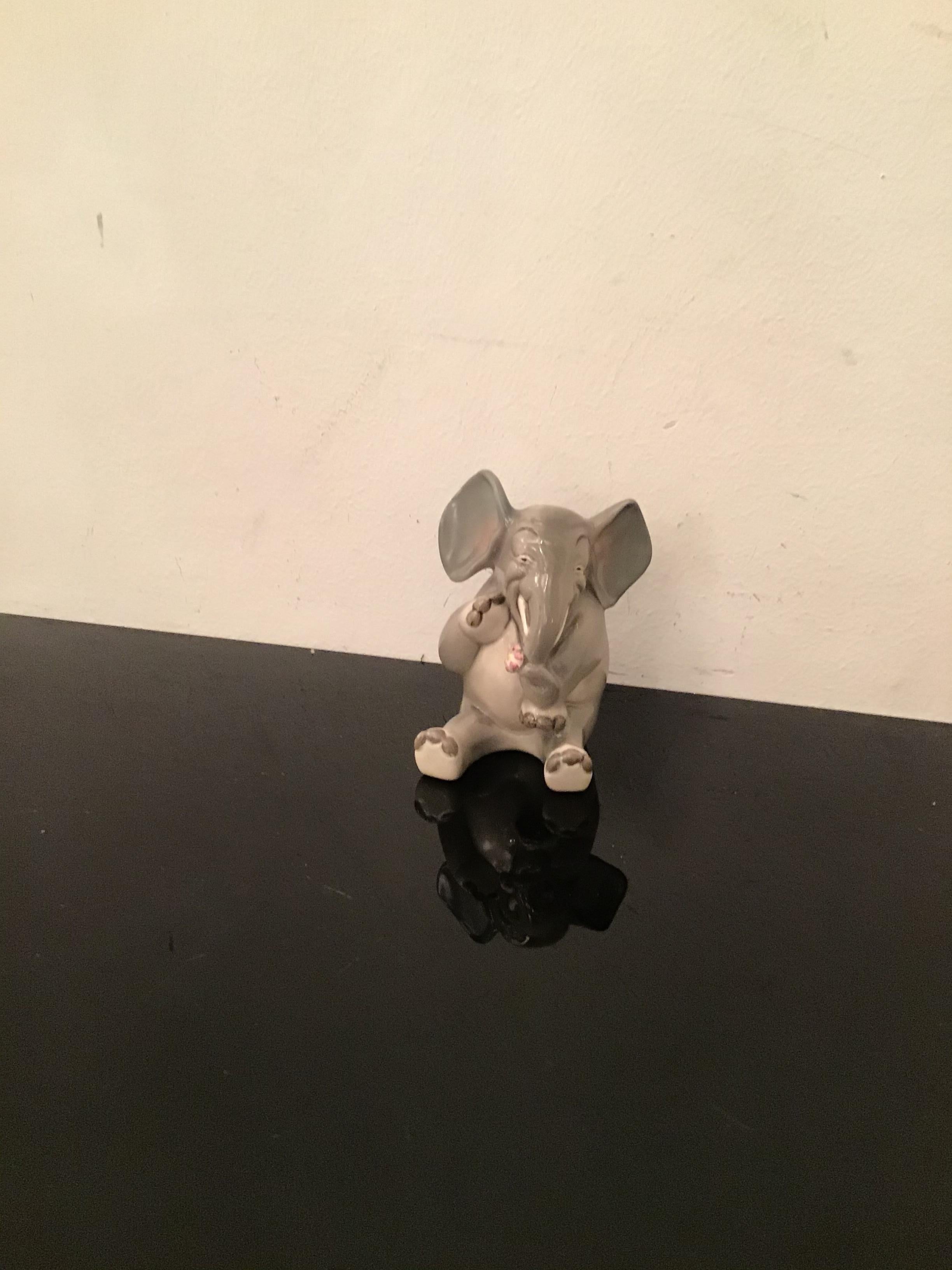 Céramique Lenci Elefante, 1950, Italie  en vente 4