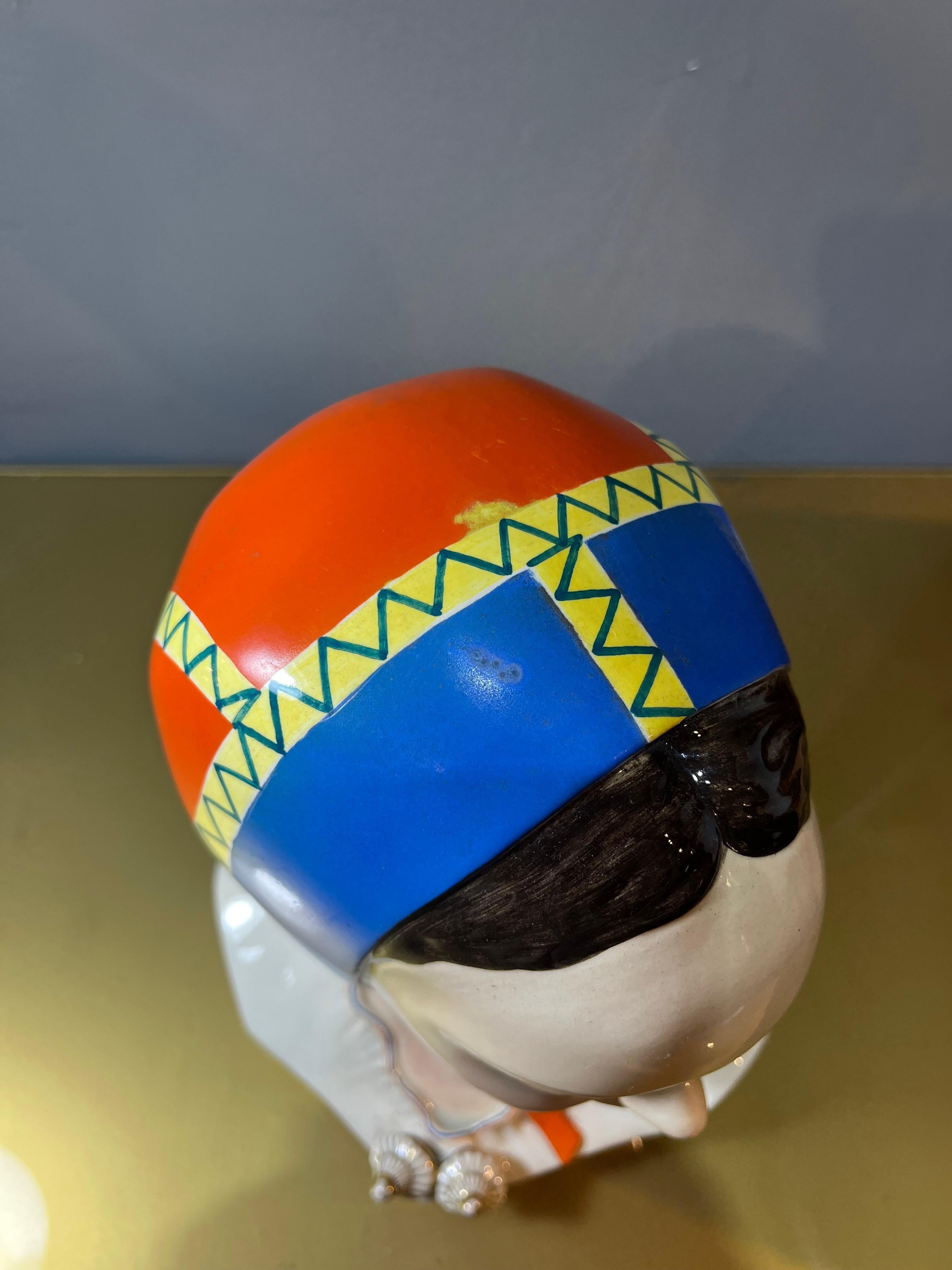 Figurine Lenci des années 30 en céramique 6