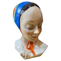Figurine Lenci des années 30 en céramique