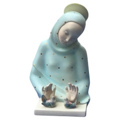 Lenci " Madonna of Peace" Ceramic 1950 Italy 