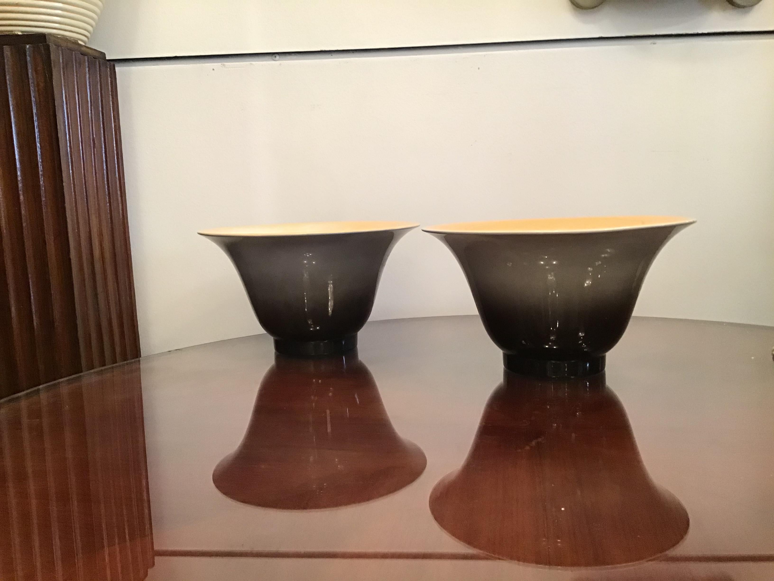 Florero Lenci Centro de mesa Cerámica, 1931-1932, Italia en venta 3