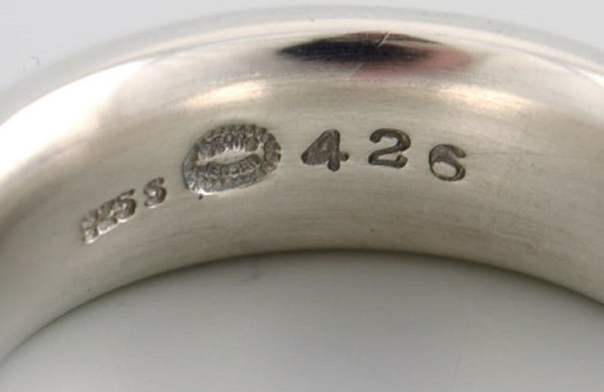 Women's Lene Munthe for Georg Jensen, Ring in Sterling Silver, Late 20th C For Sale