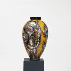 Lene Regius Colossal Stoneware Vase, One of a Kind