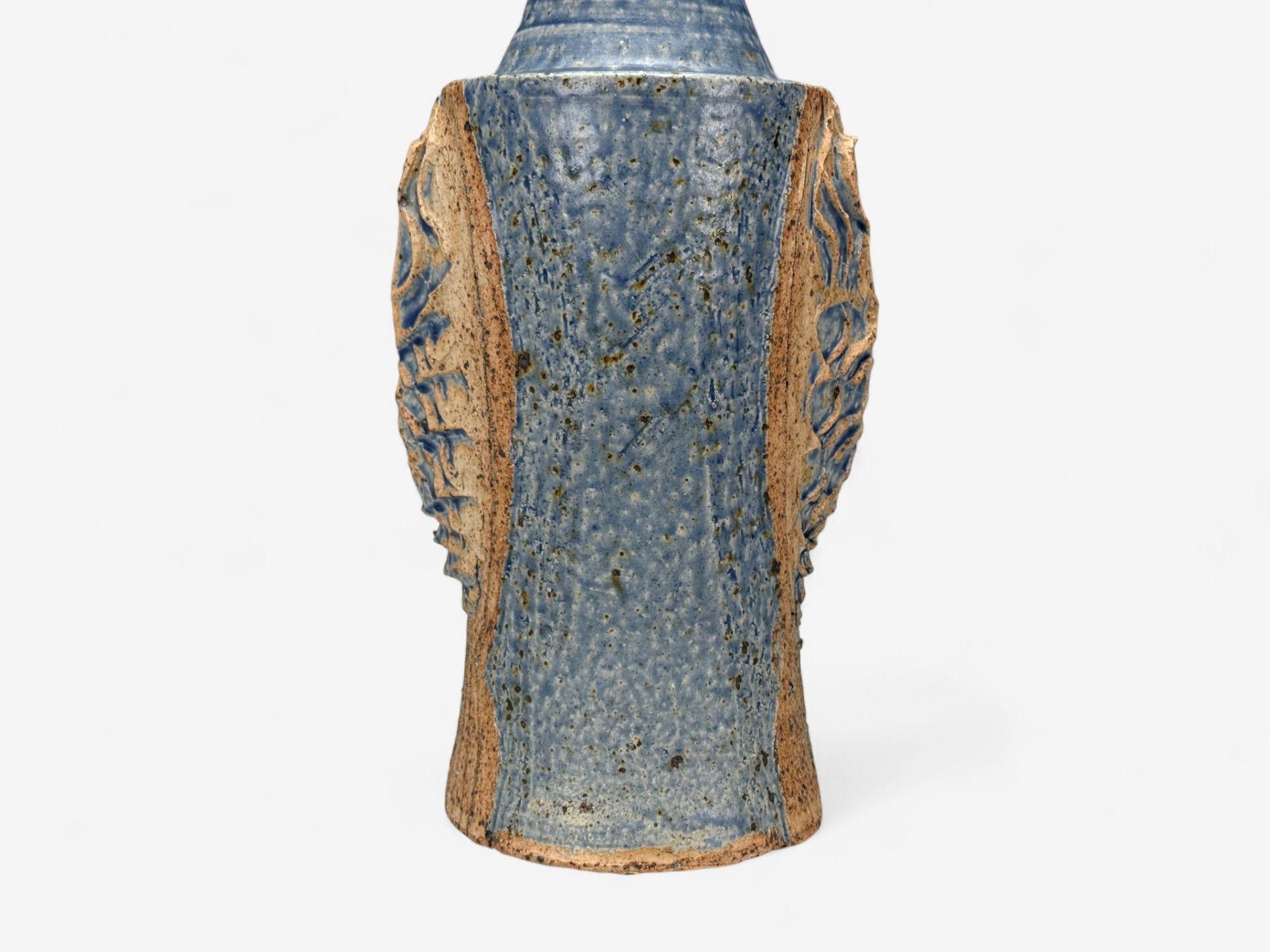 Lene Regius, Danish Modern, Stoneware, Table Lamp, Denmark, 1970s For Sale 3