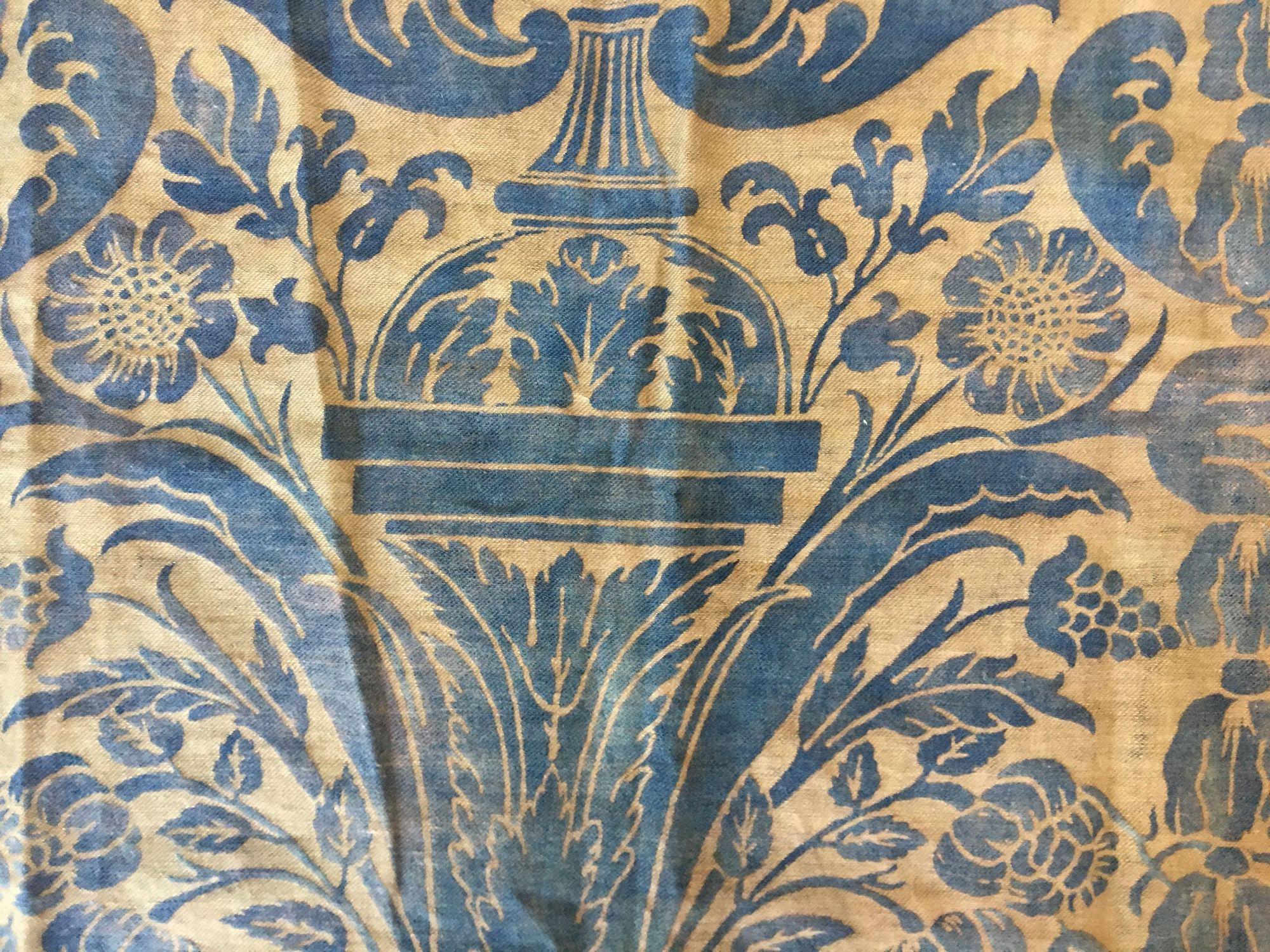 antique fortuny fabric